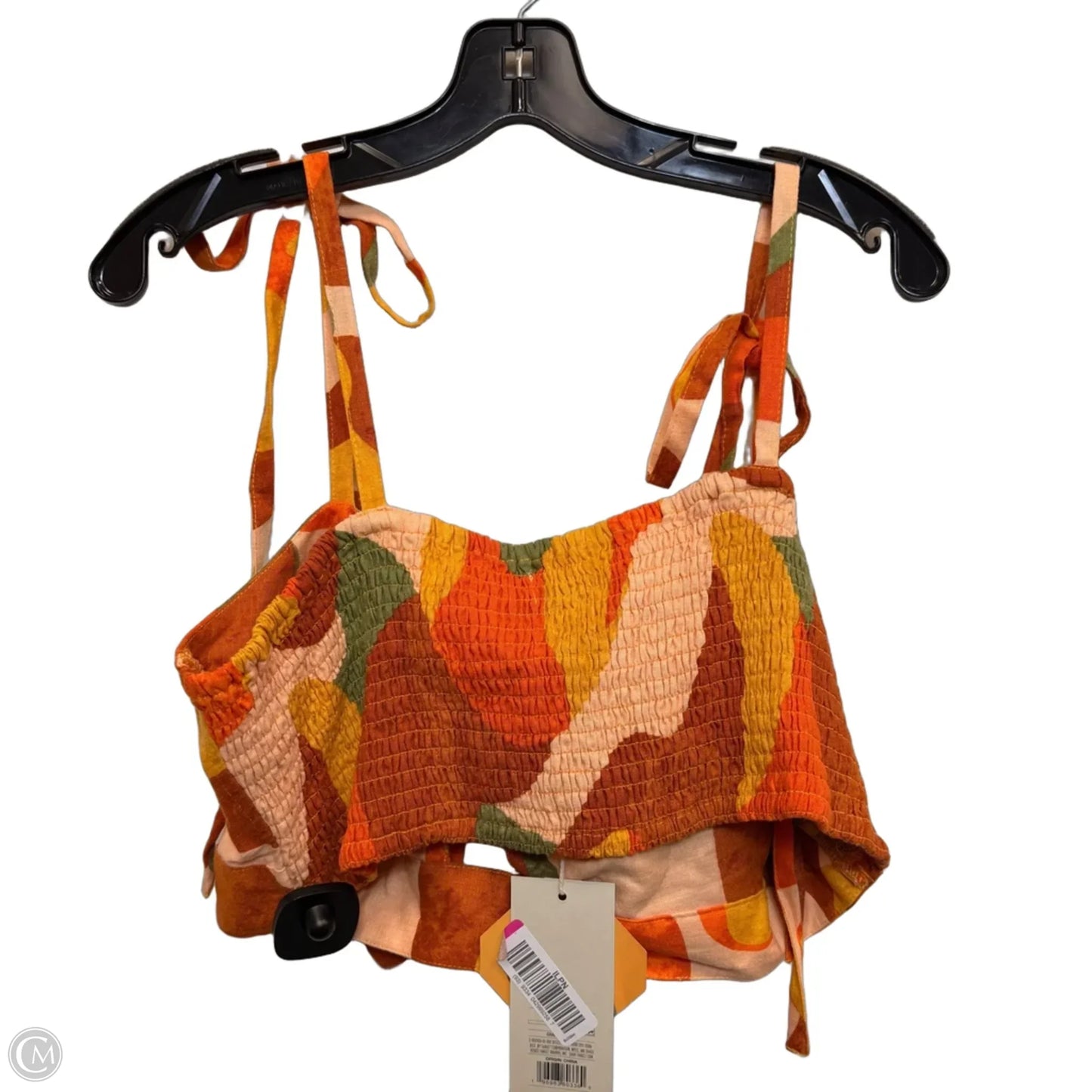 Top Sleeveless Designer By Target-designer In Orange, Size: Xl