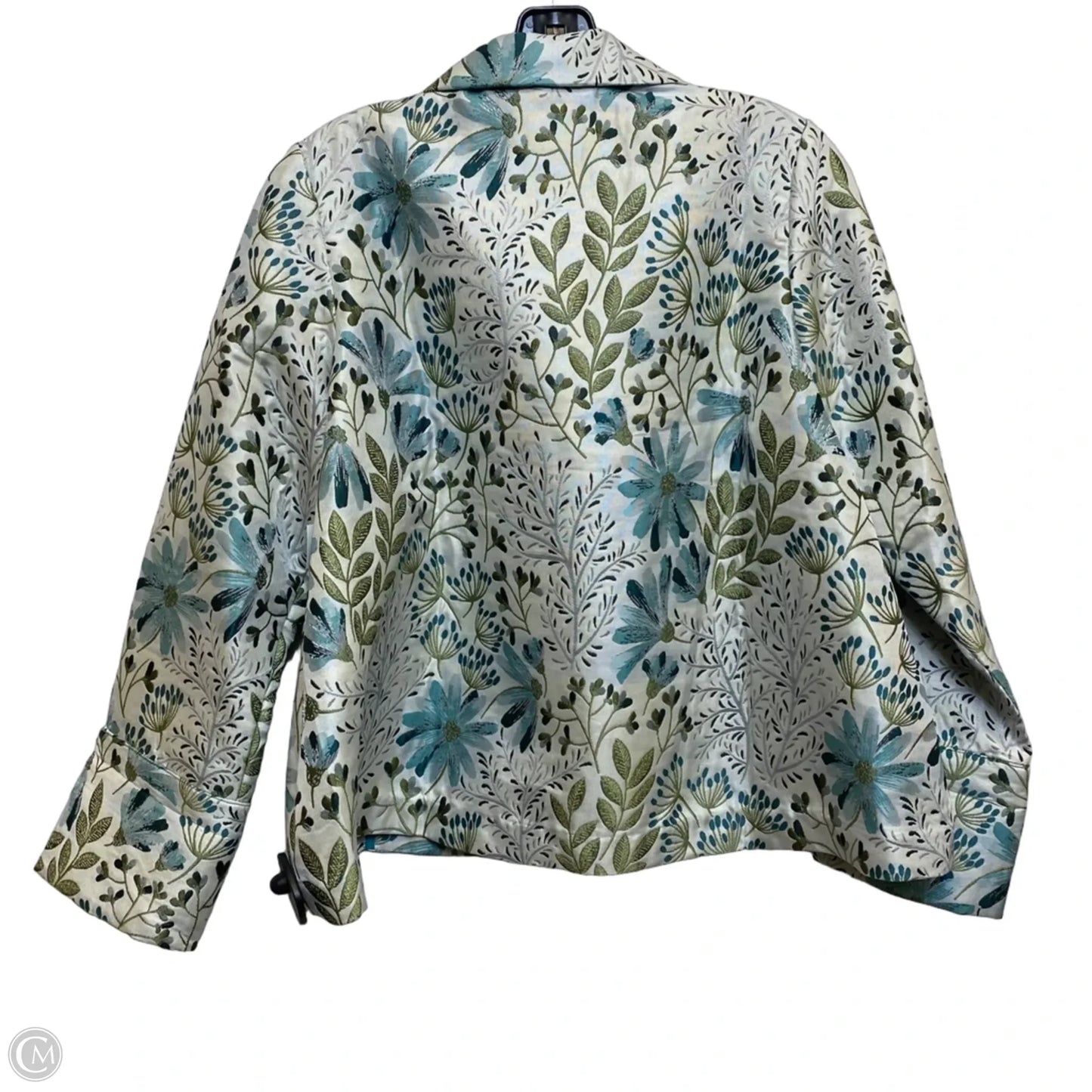 Blazer By Wynne Layers In Blue & Green, Size: Xs