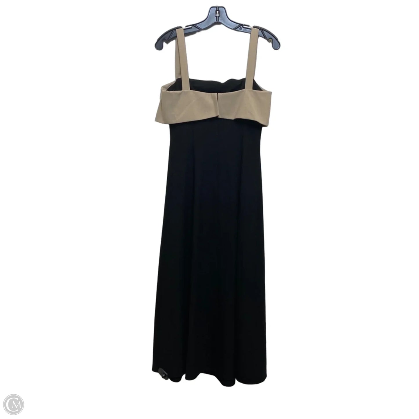 Dress Casual Maxi By Rue Sophie In Black & Tan, Size: S