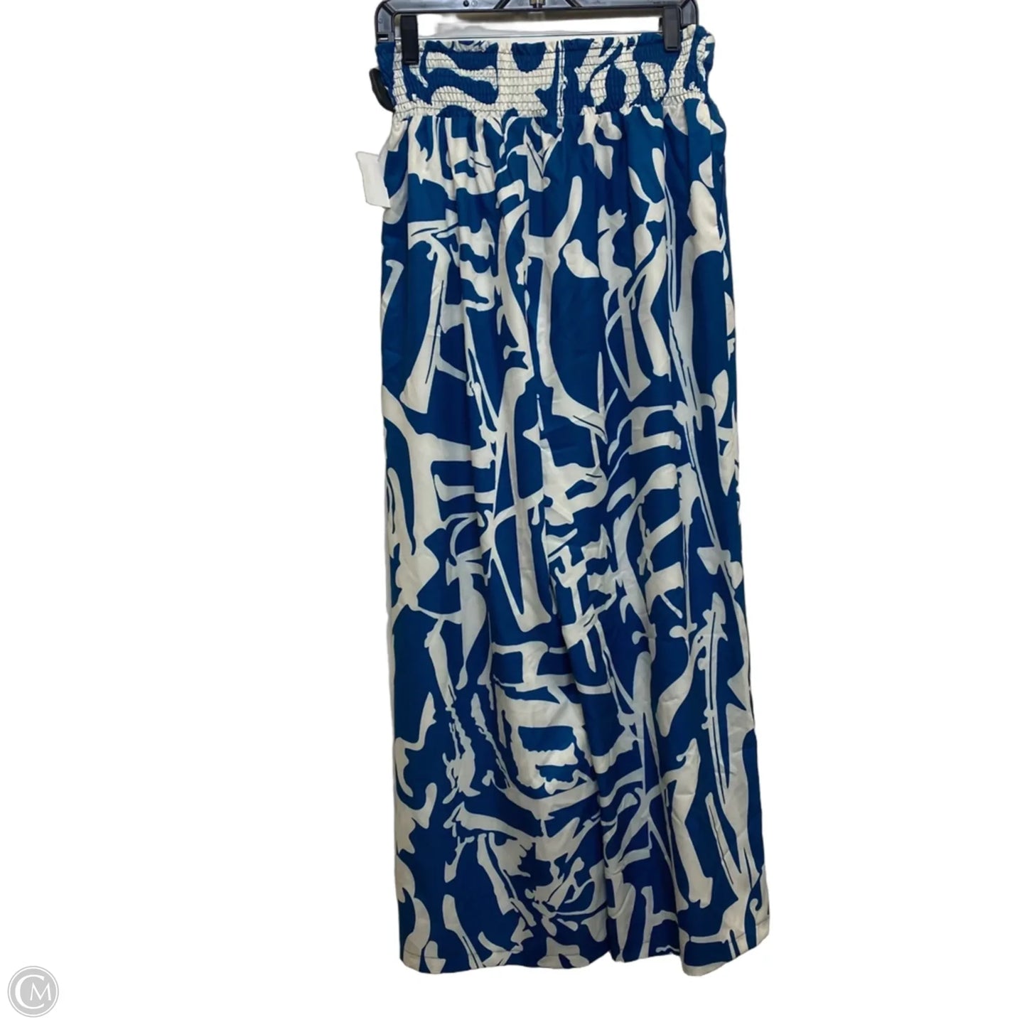 Pants Set 2pc By Shein In Blue & White, Size: 12