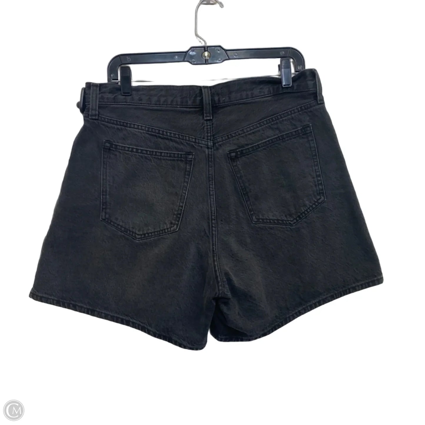 Shorts By Abercrombie And Fitch In Black Denim, Size: 12
