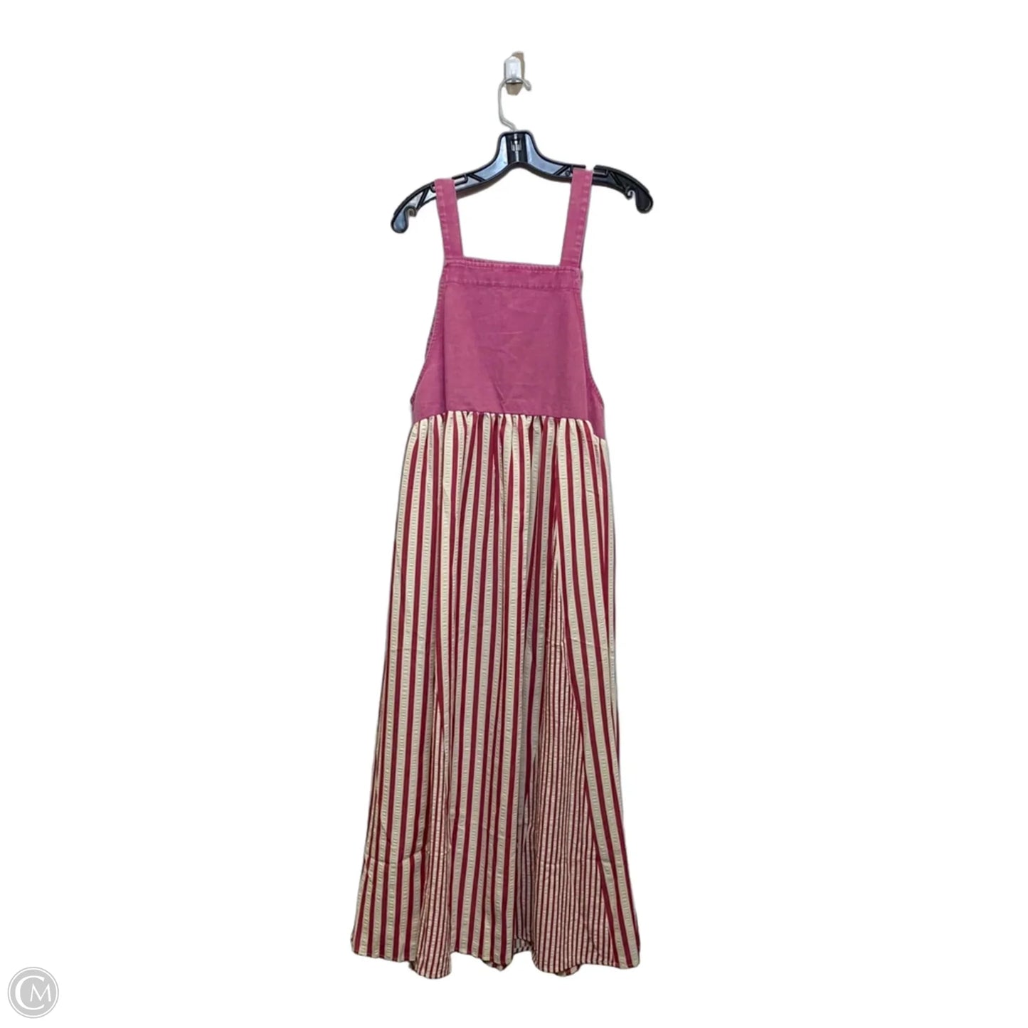 Dress Casual Maxi By Oddi In Cream & Pink, Size: S