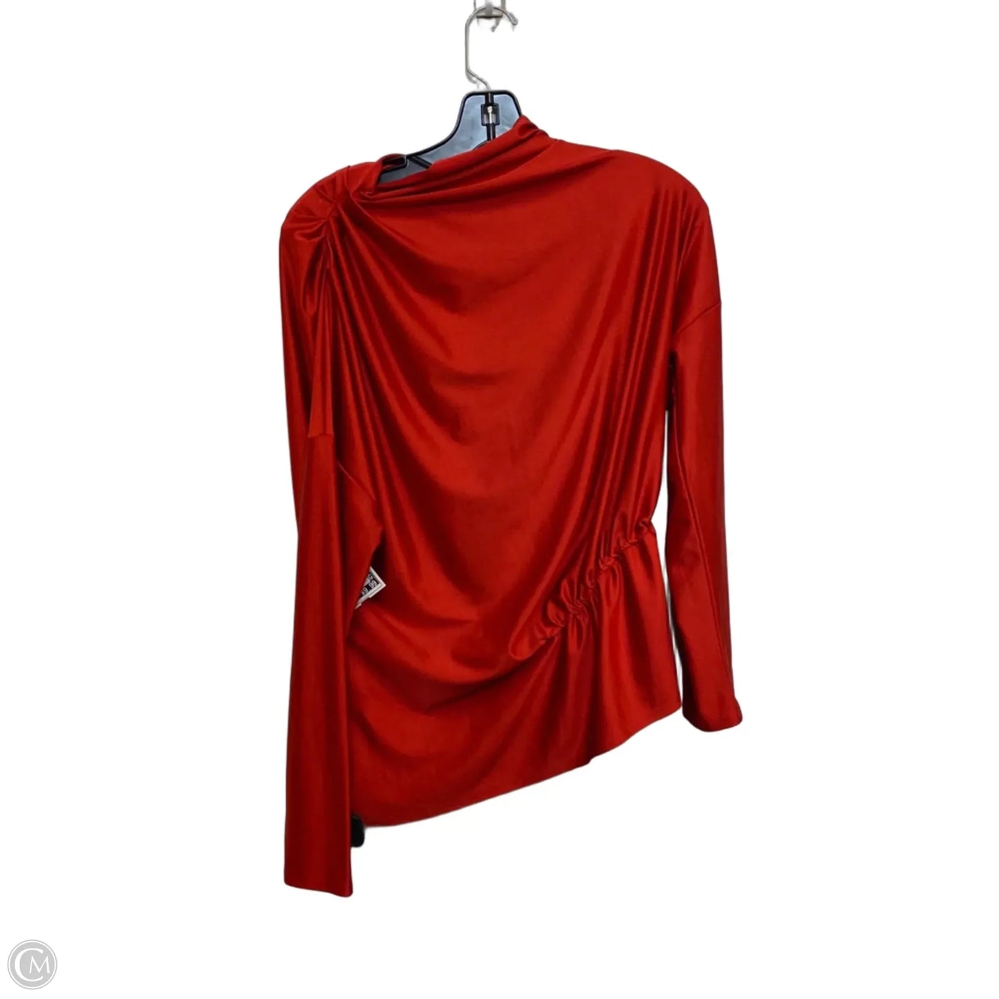 Top Long Sleeve By Good Luck Gem In Red, Size: M