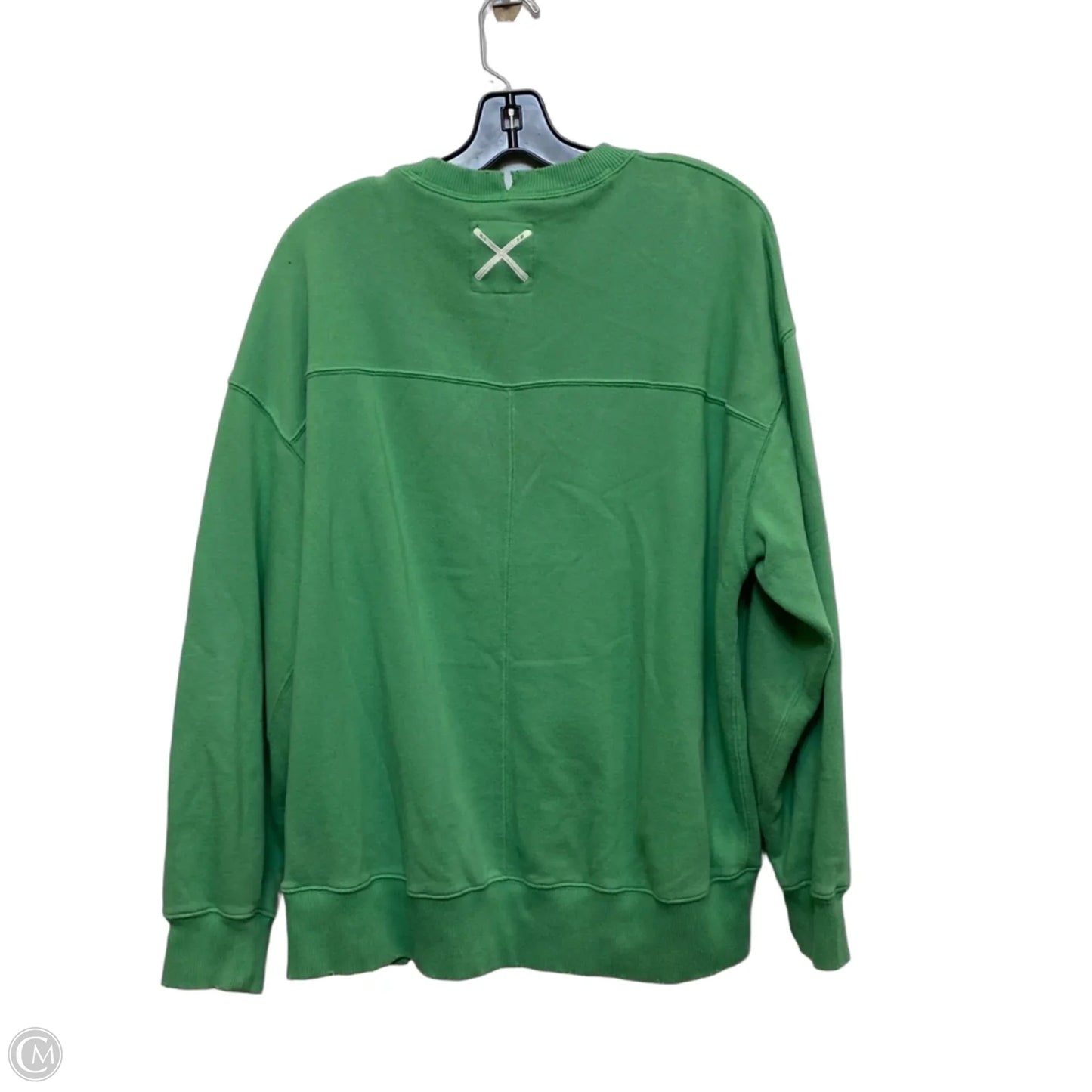 Sweatshirt Crewneck By Aerie In Green, Size: Xs