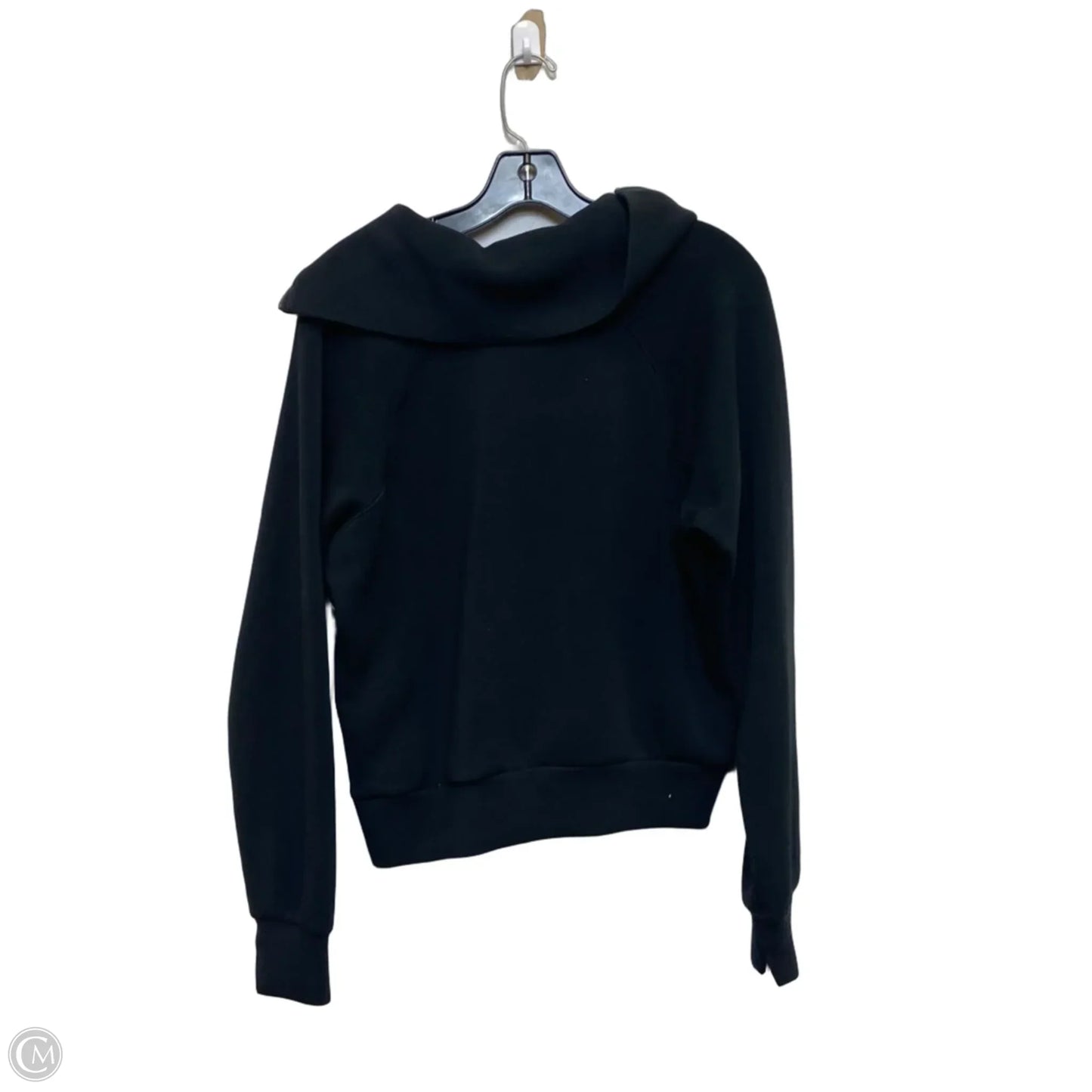 Sweatshirt Collar By Spanx In Black, Size: S