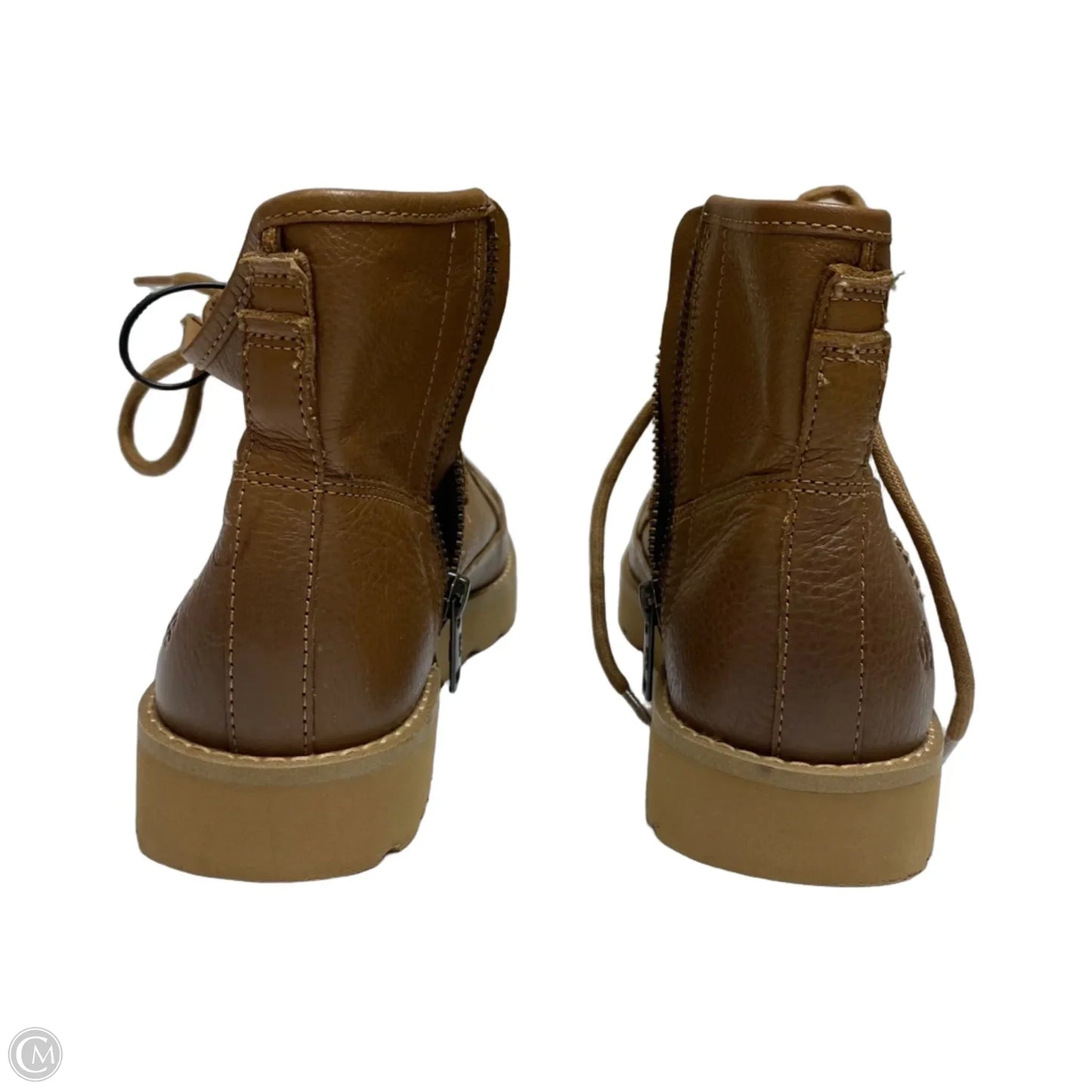 Boots Designer By Ugg In Brown, Size: 8