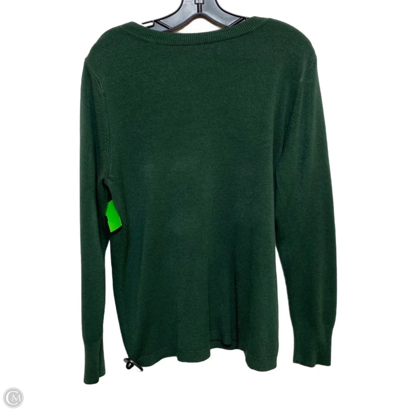 Top Long Sleeve By Croft And Barrow In Green, Size: Xl