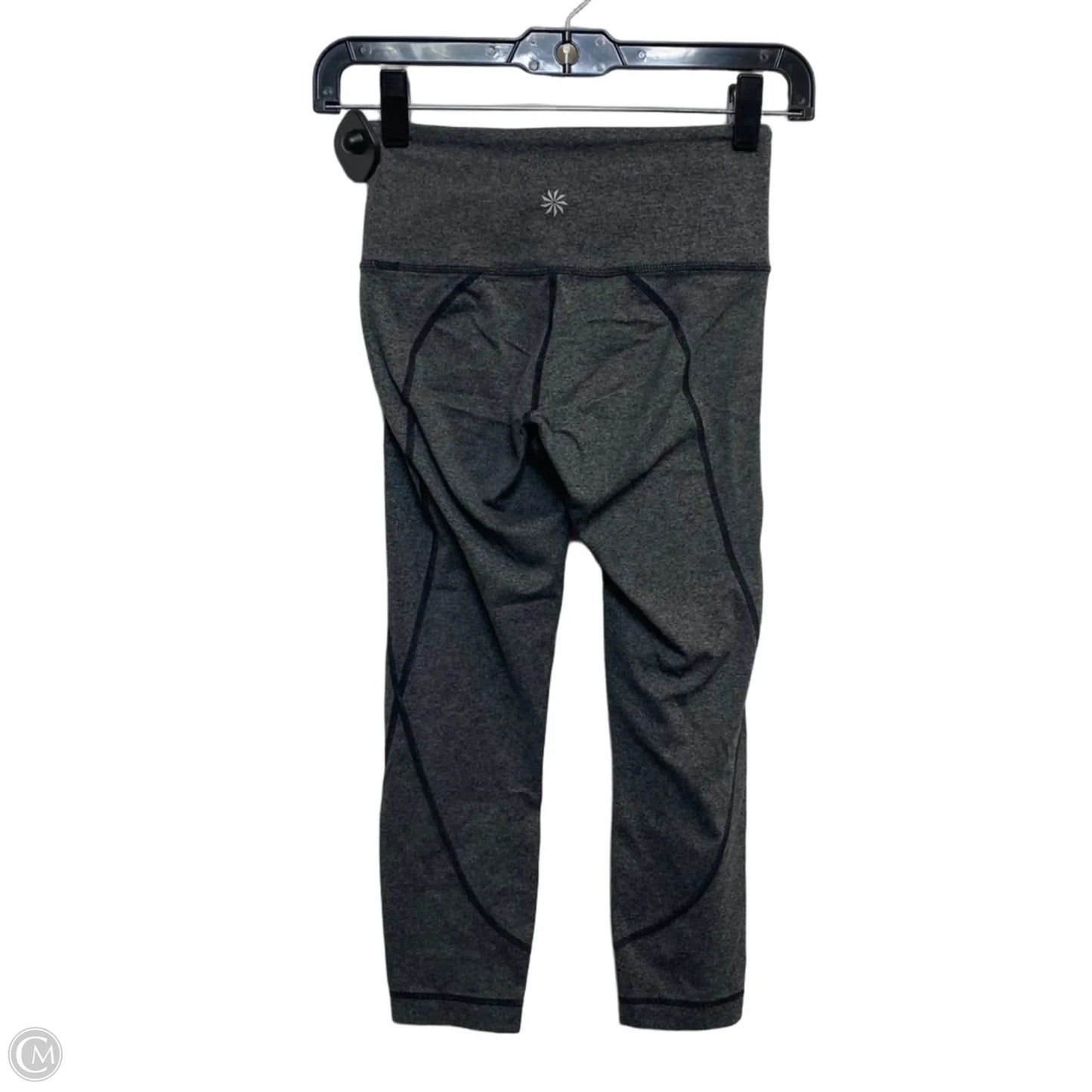 Athletic Leggings By Athleta In Grey, Size: Xxs