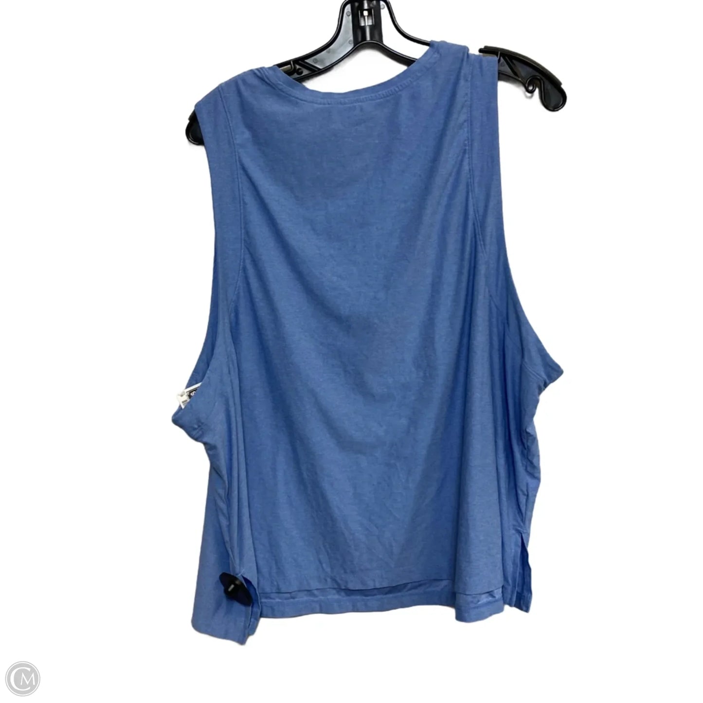 Athletic Tank Top By Old Navy In Blue, Size: Xxl