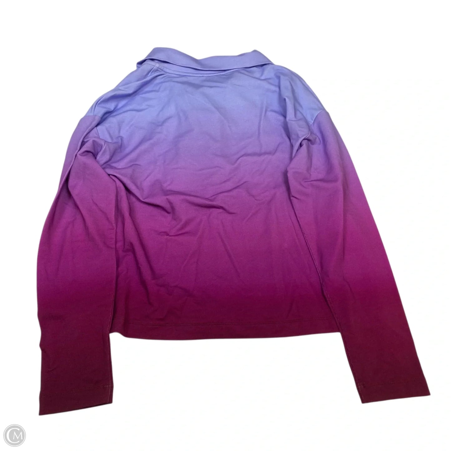 Top Long Sleeve By Talbots In Purple, Size: S