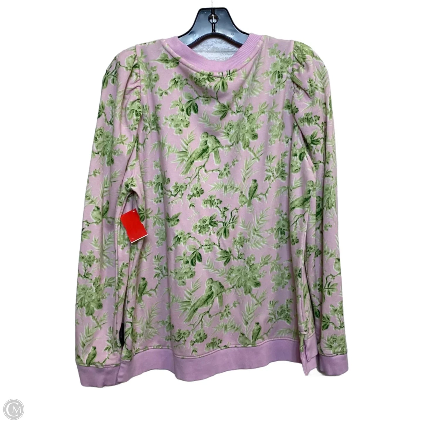 Top Long Sleeve By Crown And Ivy In Pink, Size: L