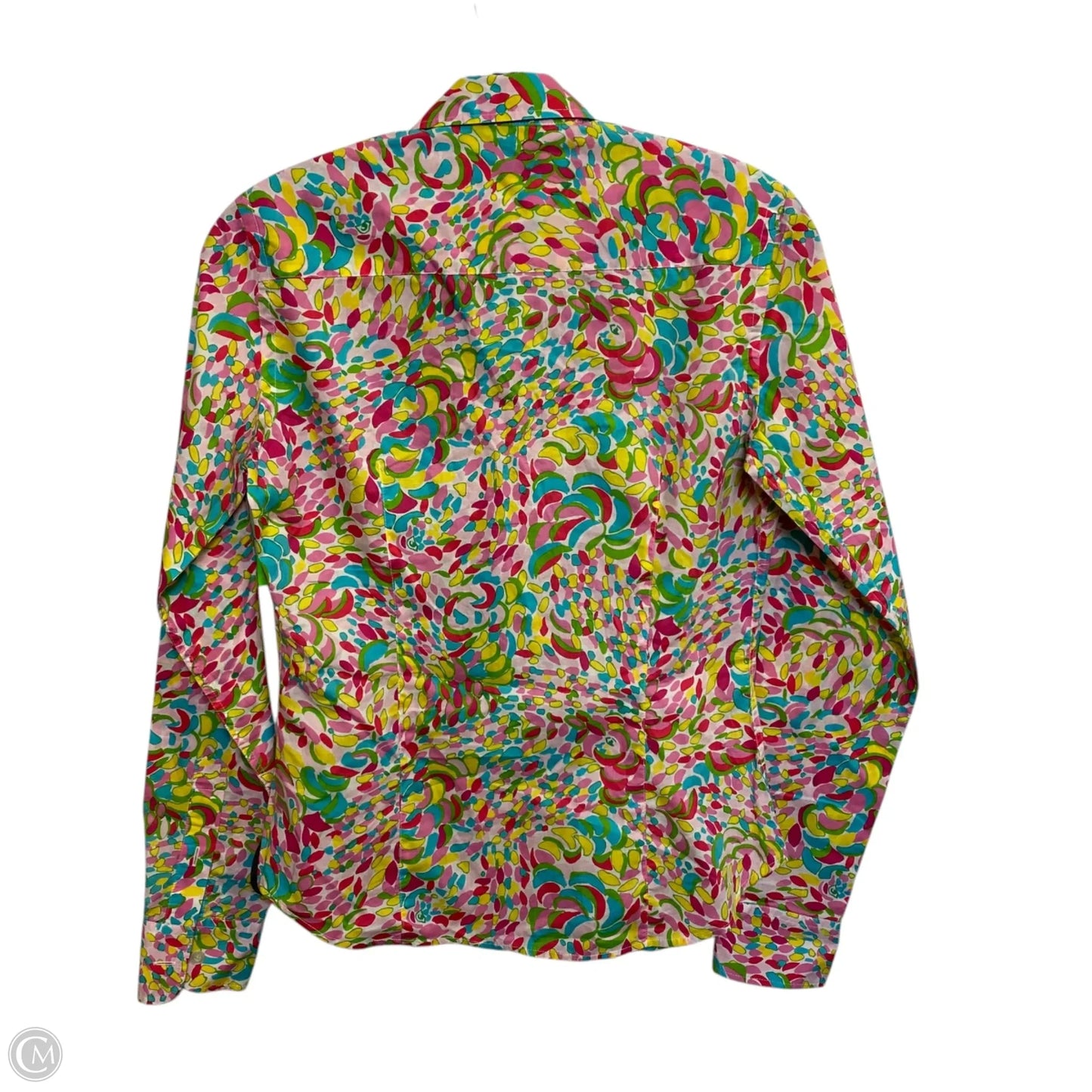 Top Long Sleeve Designer By Lilly Pulitzer In Multi-colored, Size: S