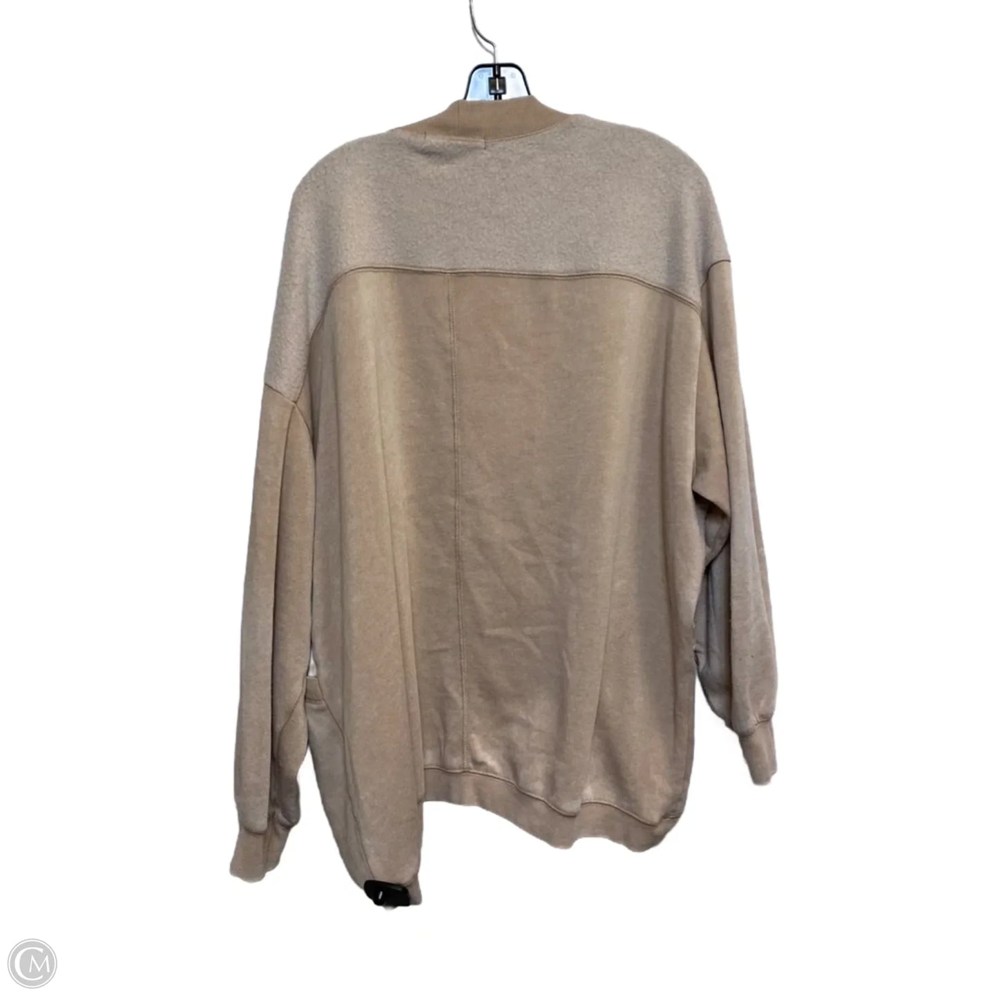 Cardigan By Ocean Drive In Tan, Size: L