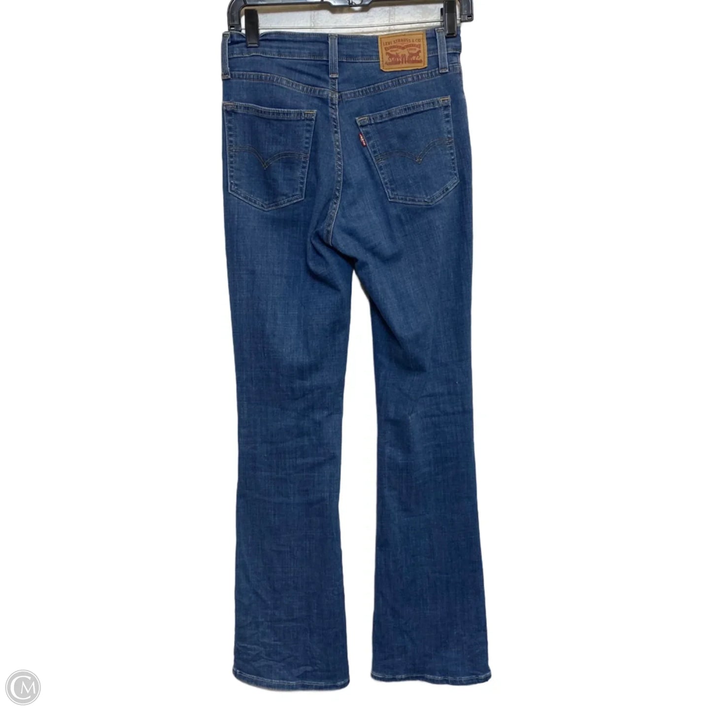 Jeans Boot Cut By Levis In Blue, Size: 2