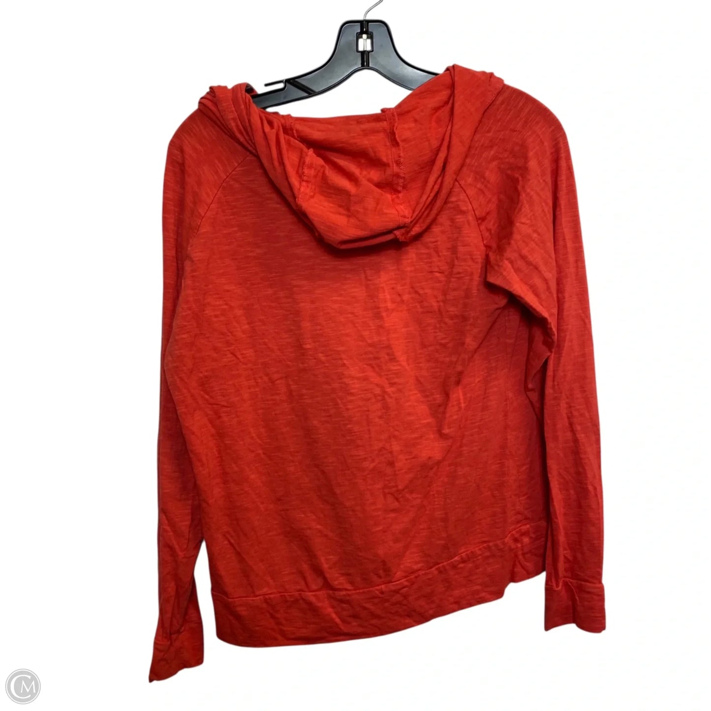 Athletic Top Long Sleeve Hoodie By Columbia In Red, Size: M