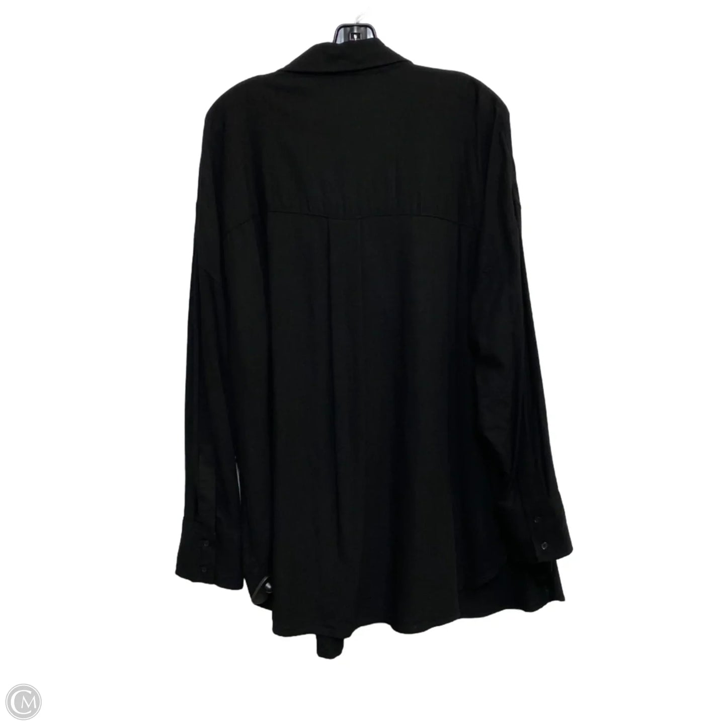 Top Long Sleeve By Fashion Nova In Black, Size: 3x