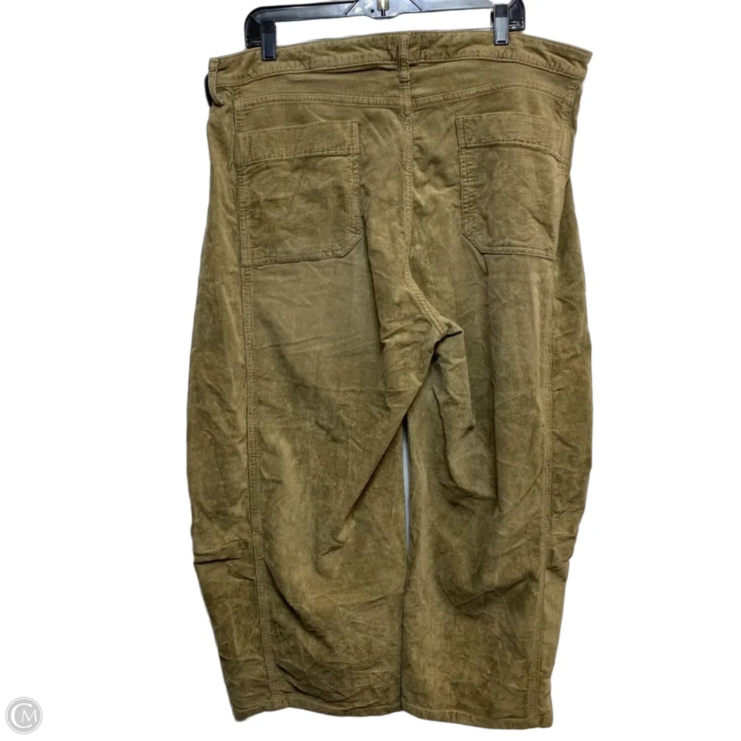 Pants Cropped By Pilcro In Tan, Size: 16