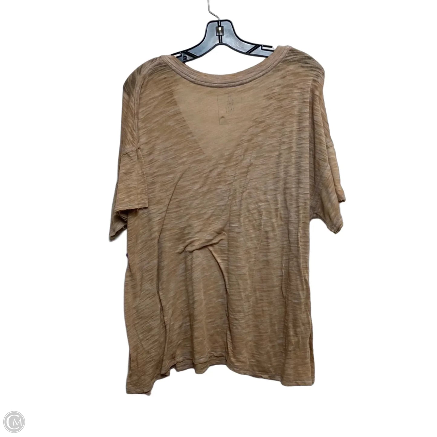 Top Short Sleeve By We The Free In Tan, Size: M