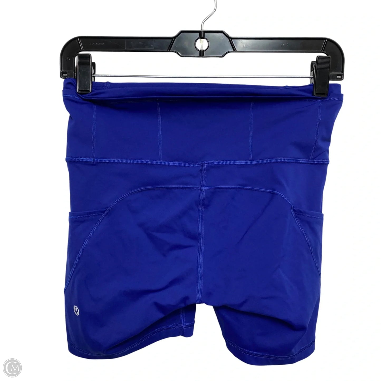 Athletic Shorts By Lululemon In Blue, Size: 6