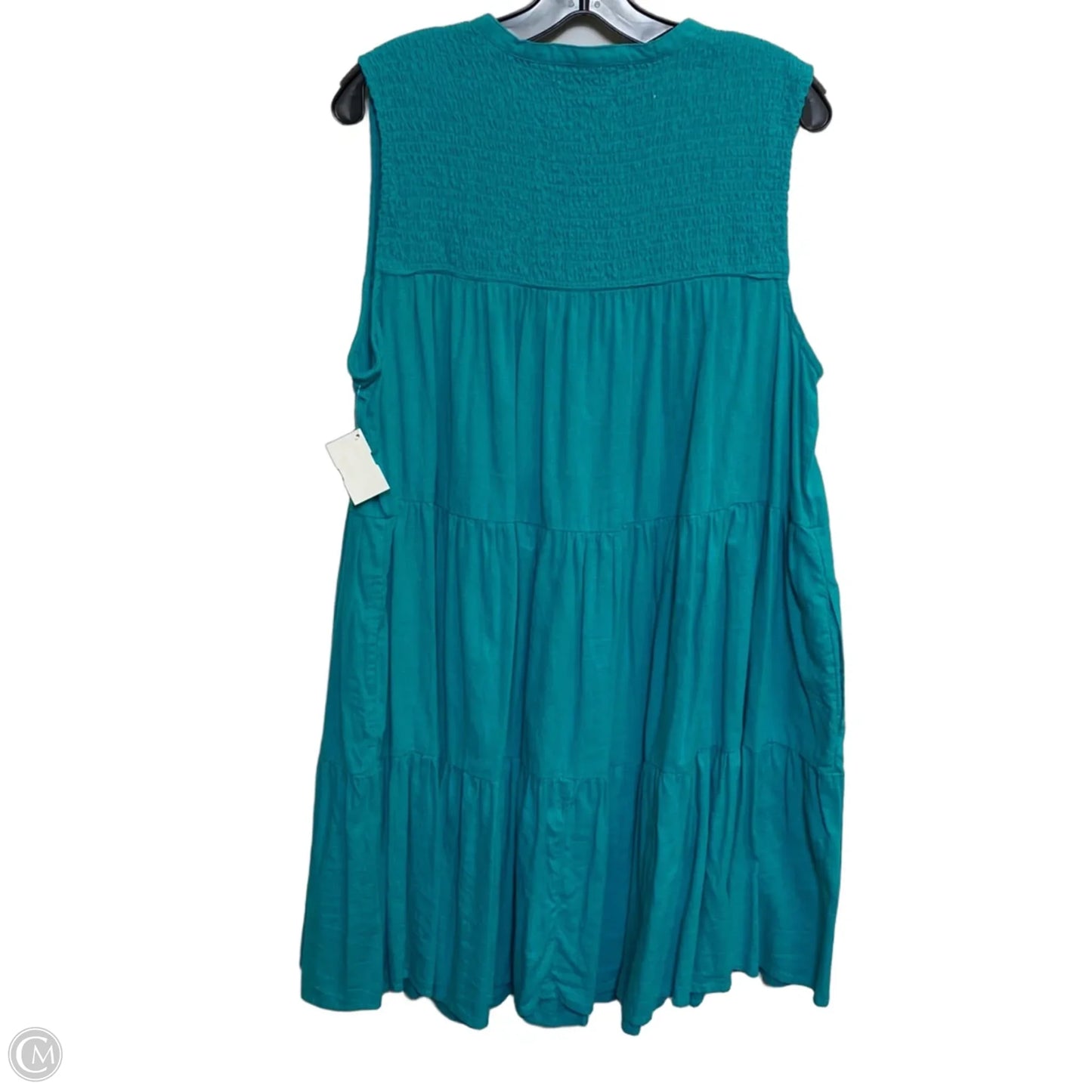 Dress Casual Short By Crown And Ivy In Blue, Size: 1x