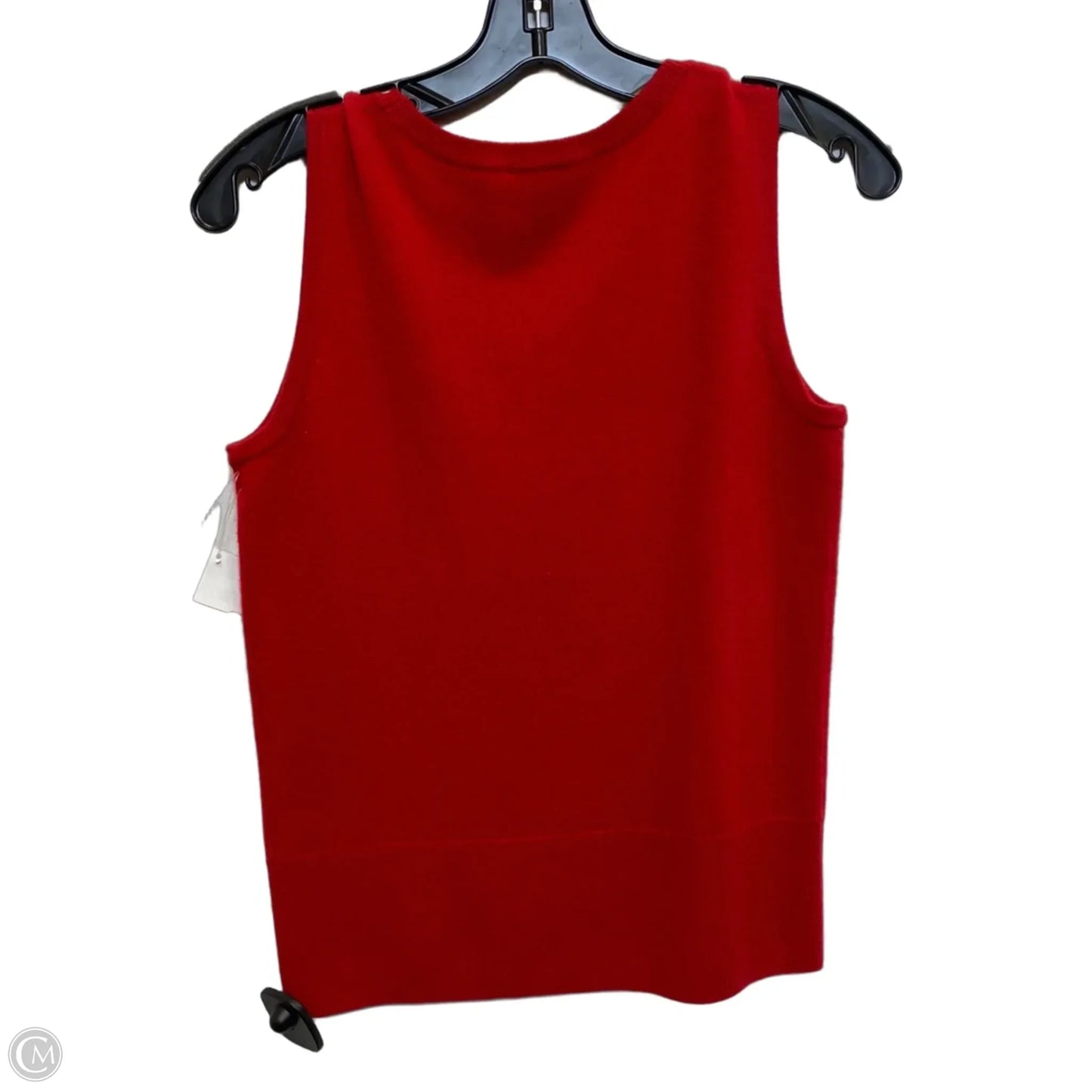 Top Sleeveless By Talbots In Red, Size: Xs