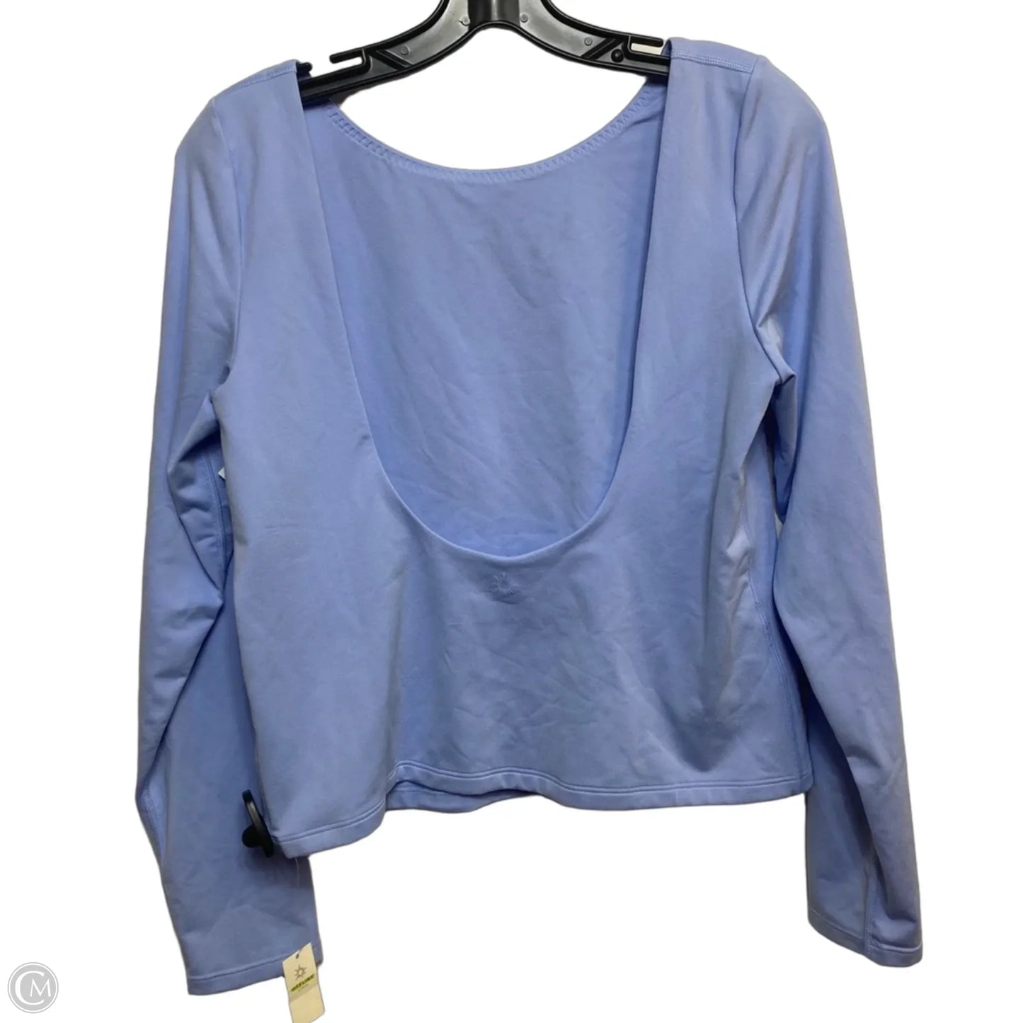 Athletic Top Long Sleeve Crewneck By Offline By Aerie In Blue, Size: Xl