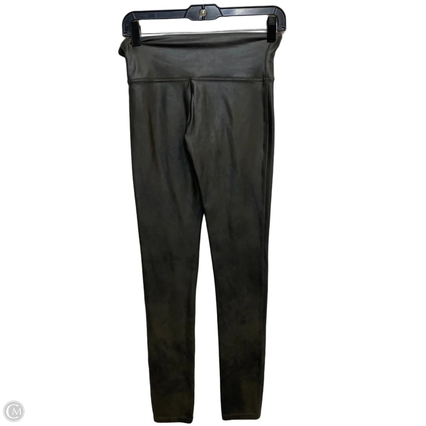 Athletic Leggings By Spanx In Grey, Size: M