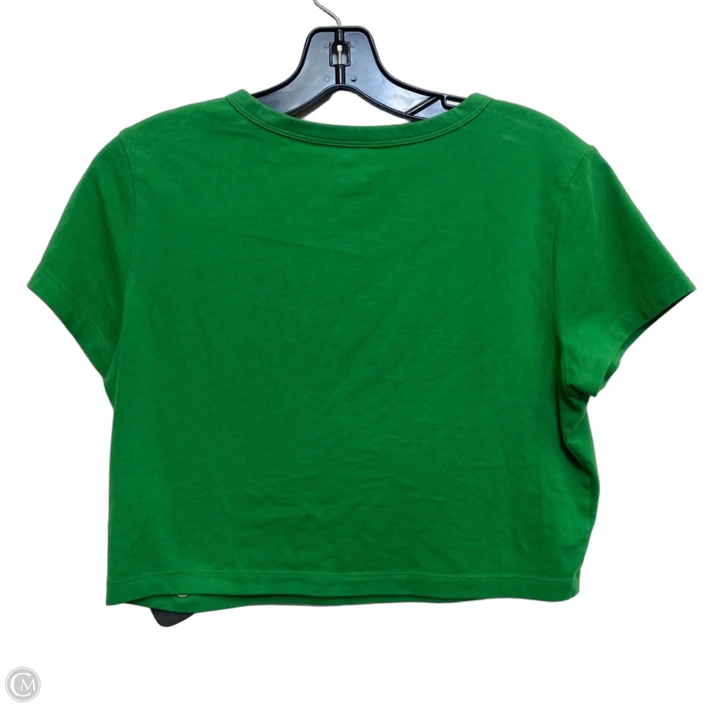 Top Short Sleeve By Wild Fable In Green, Size: L