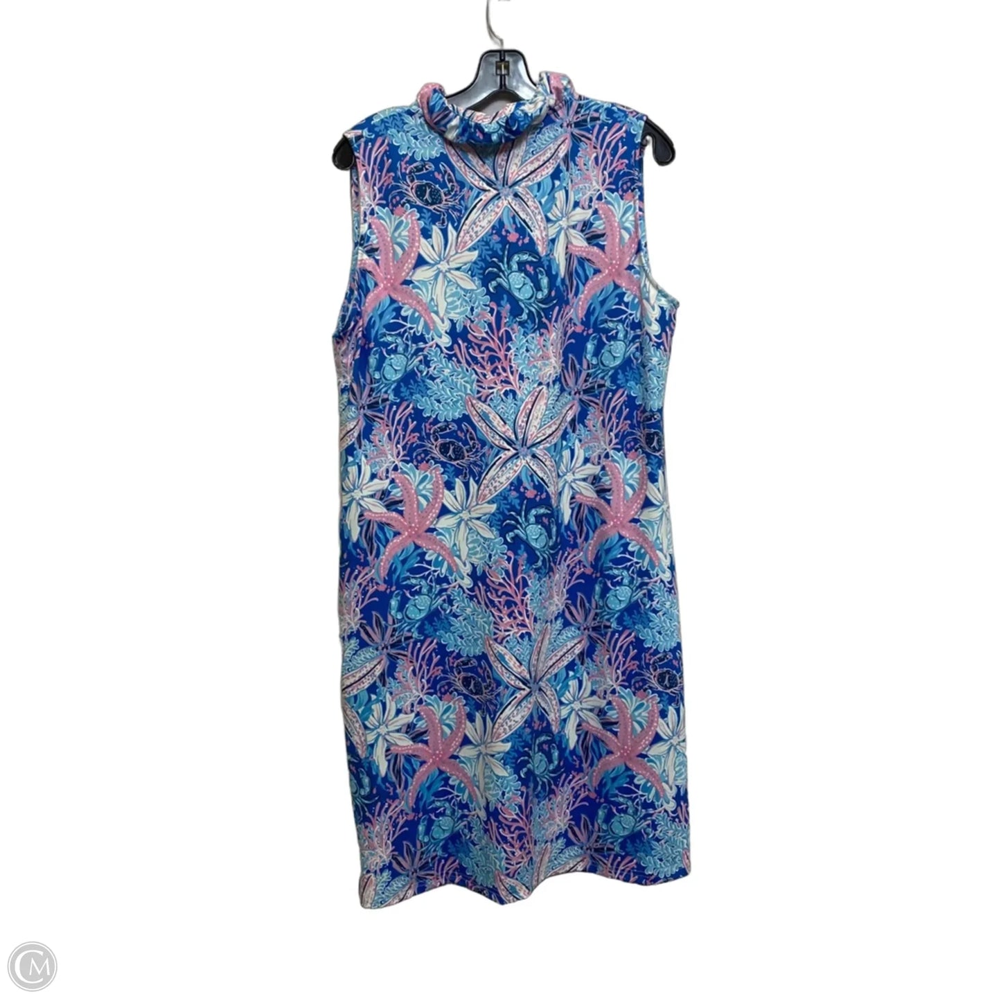 Dress Casual Midi By Simply Southern In Blue, Size: Xl