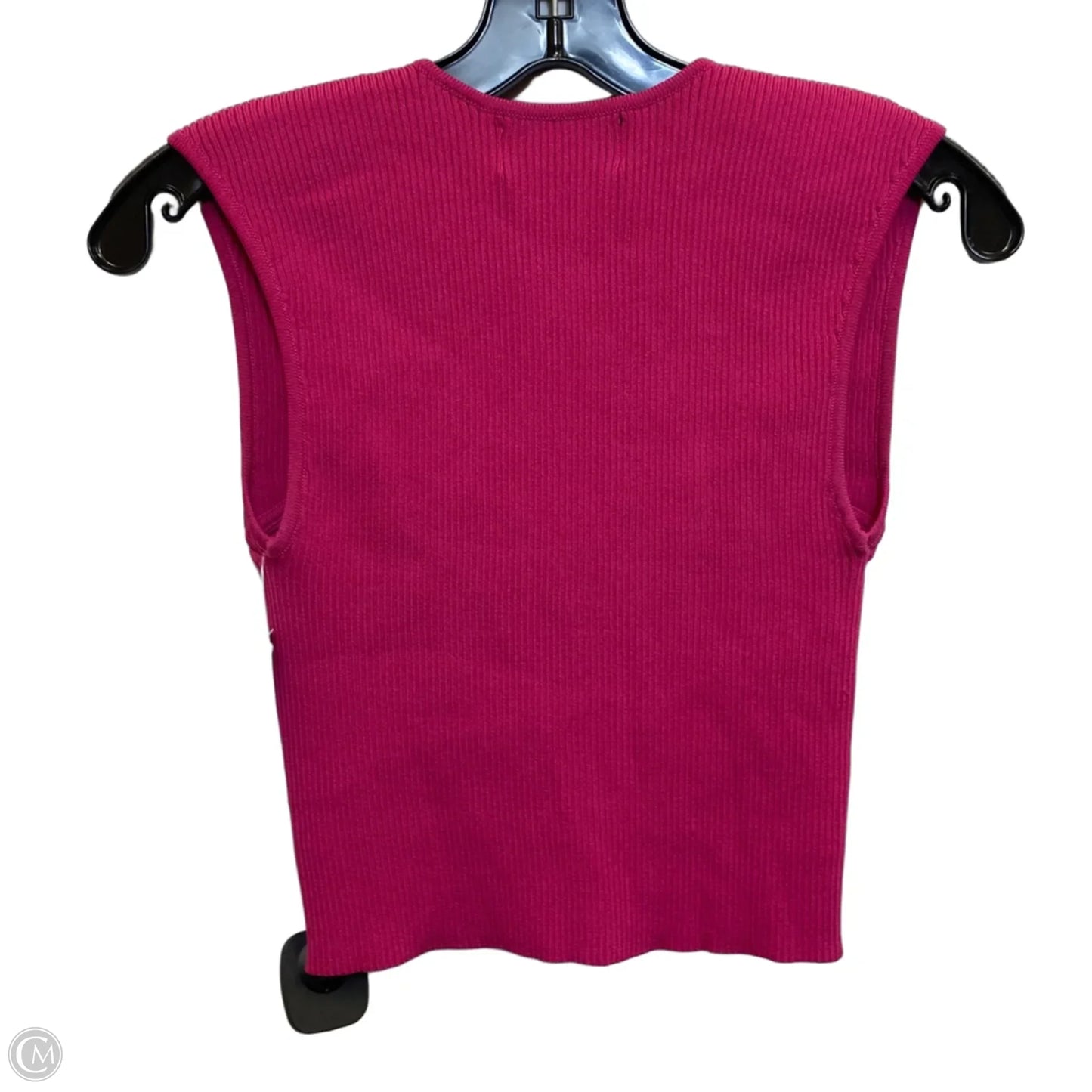Top Sleeveless By Cider In Pink, Size: M