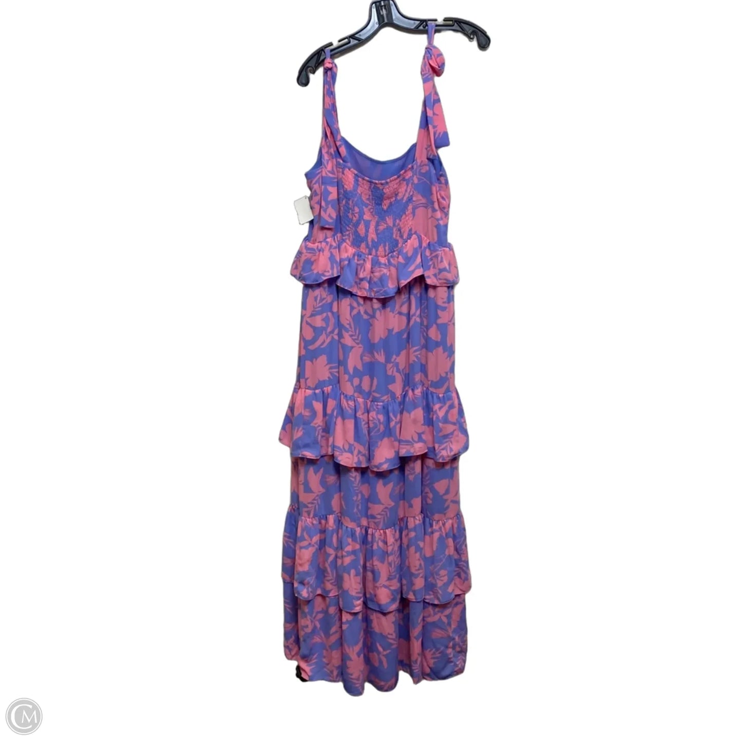 Dress Casual Midi By Buddy Love In Pink & Purple, Size: M