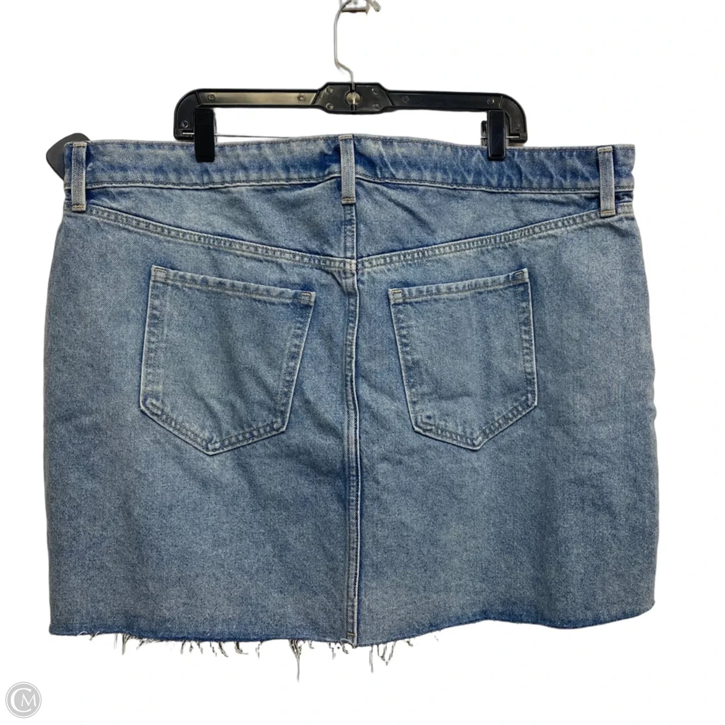Skirt Mini & Short By Old Navy In Blue Denim, Size: 20