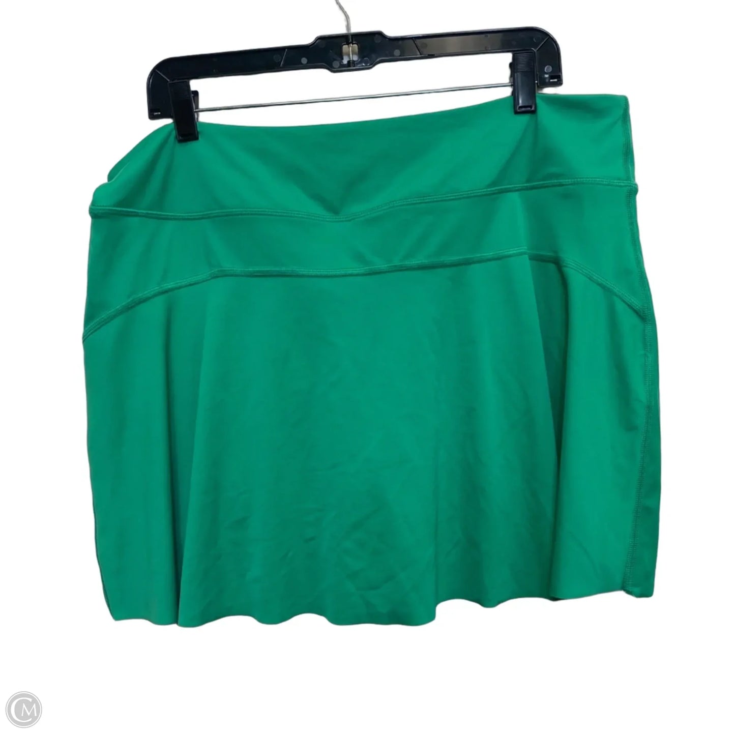 Athletic Skort By Members Mark In Green, Size: Xxl