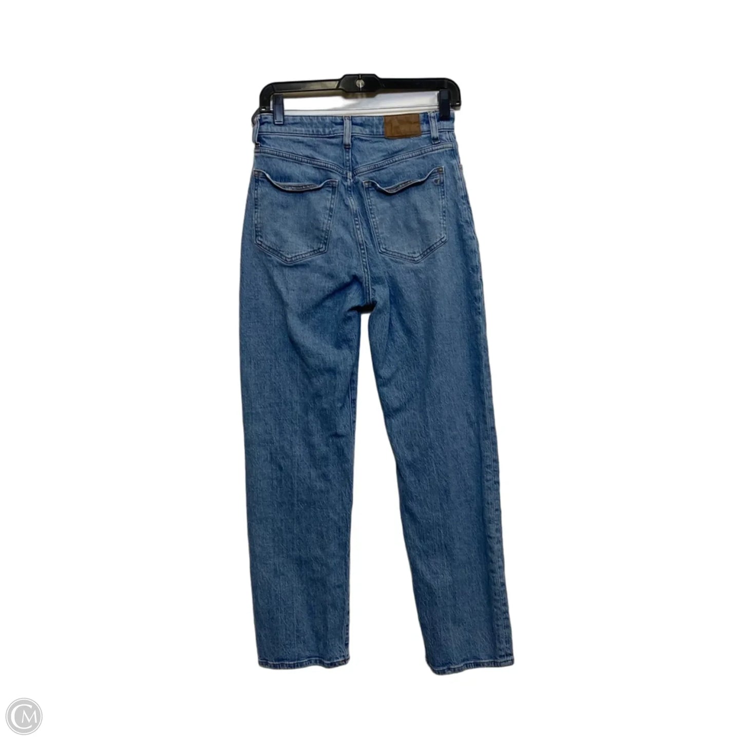 Jeans Straight By Madewell In Blue Denim, Size: 2