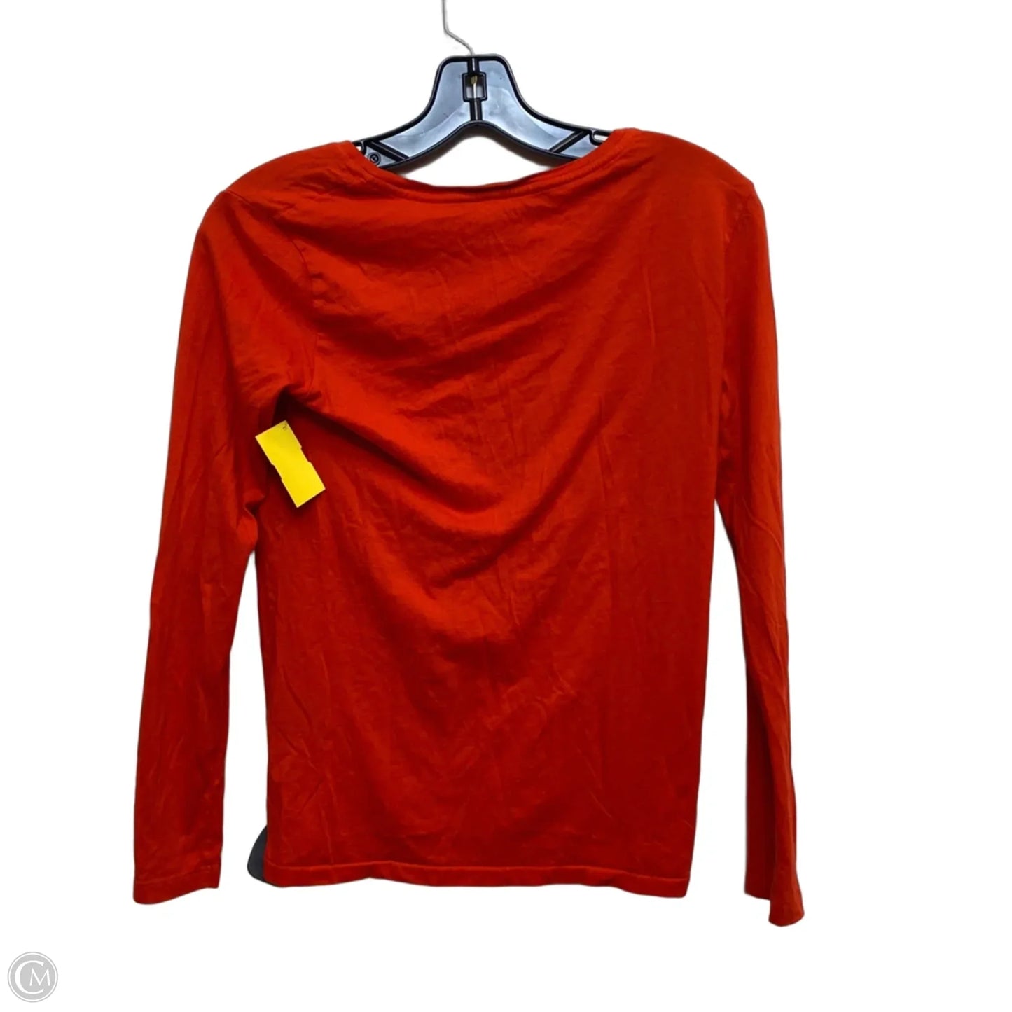 Top Long Sleeve By Polo Ralph Lauren In Orange, Size: S