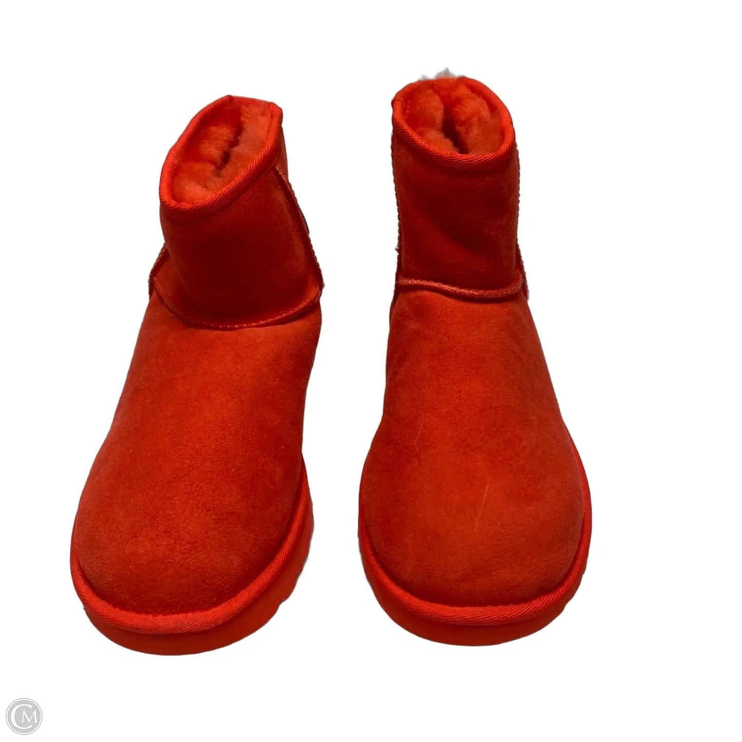 Boots Designer By Ugg In Red, Size: 9