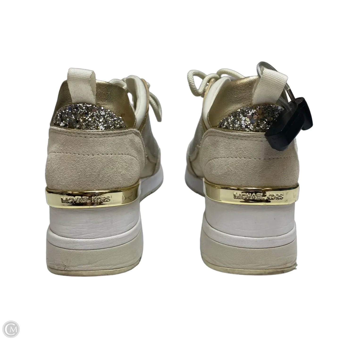 Shoes Sneakers By Michael By Michael Kors In Gold, Size: 10