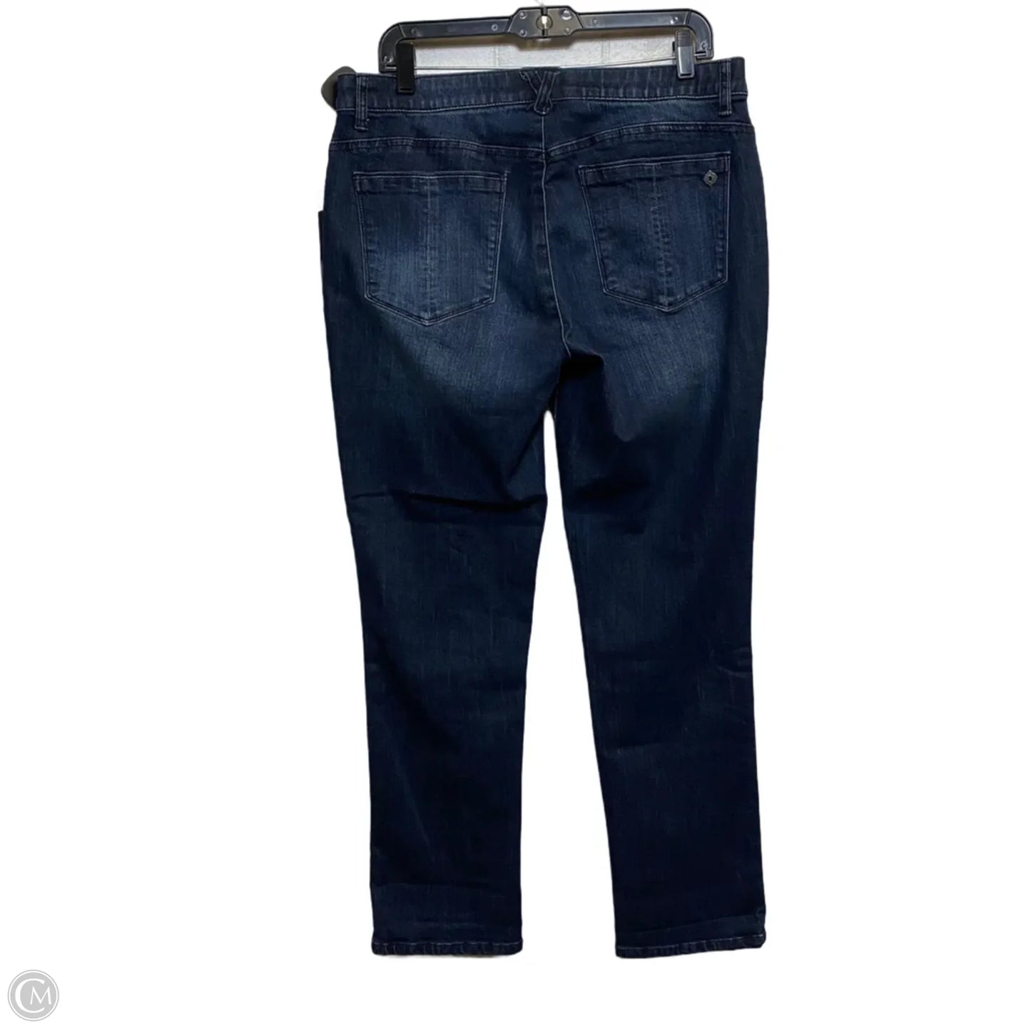 Jeans Straight By Democracy In Blue Denim, Size: 12