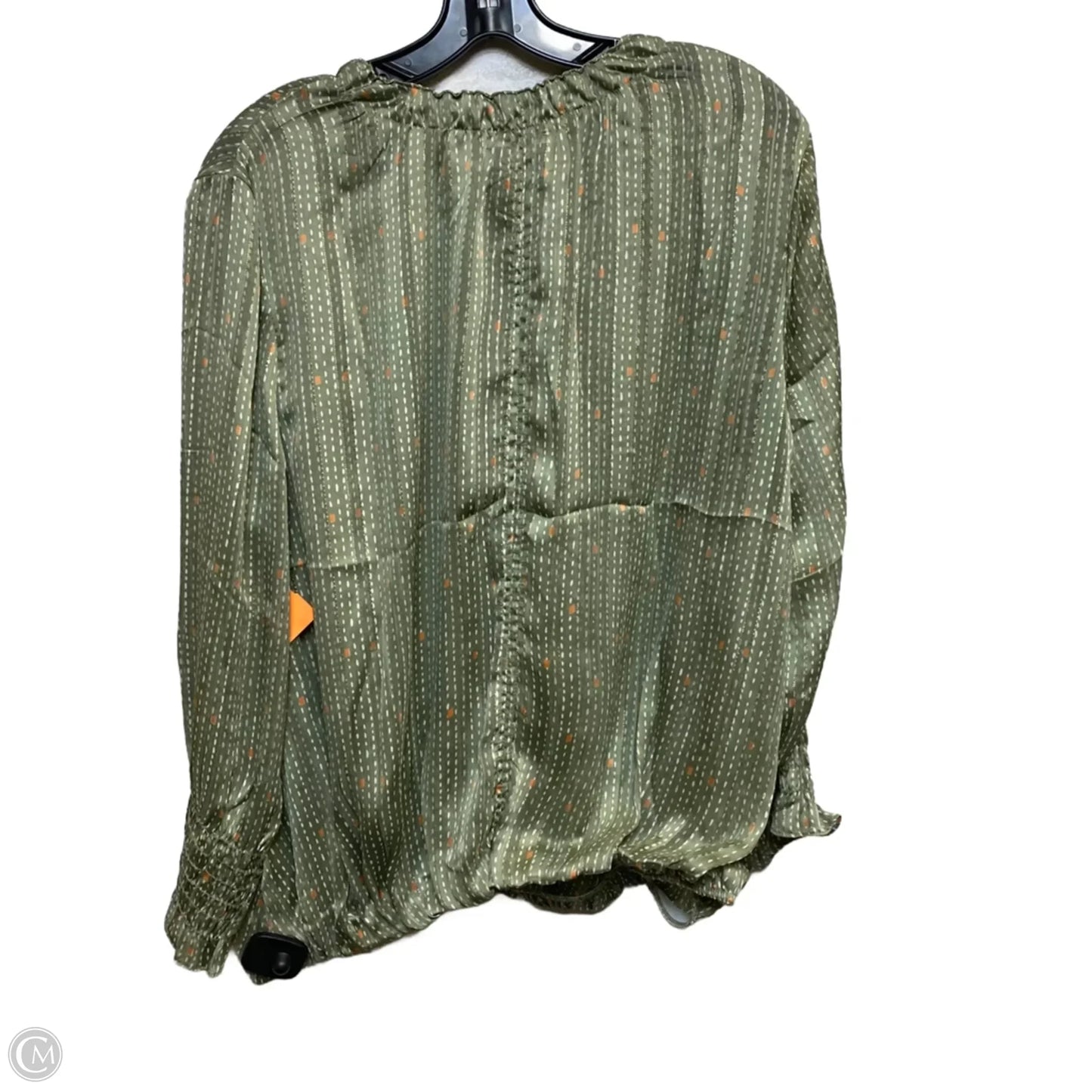 Top Long Sleeve By Ces Femme In Green, Size: M