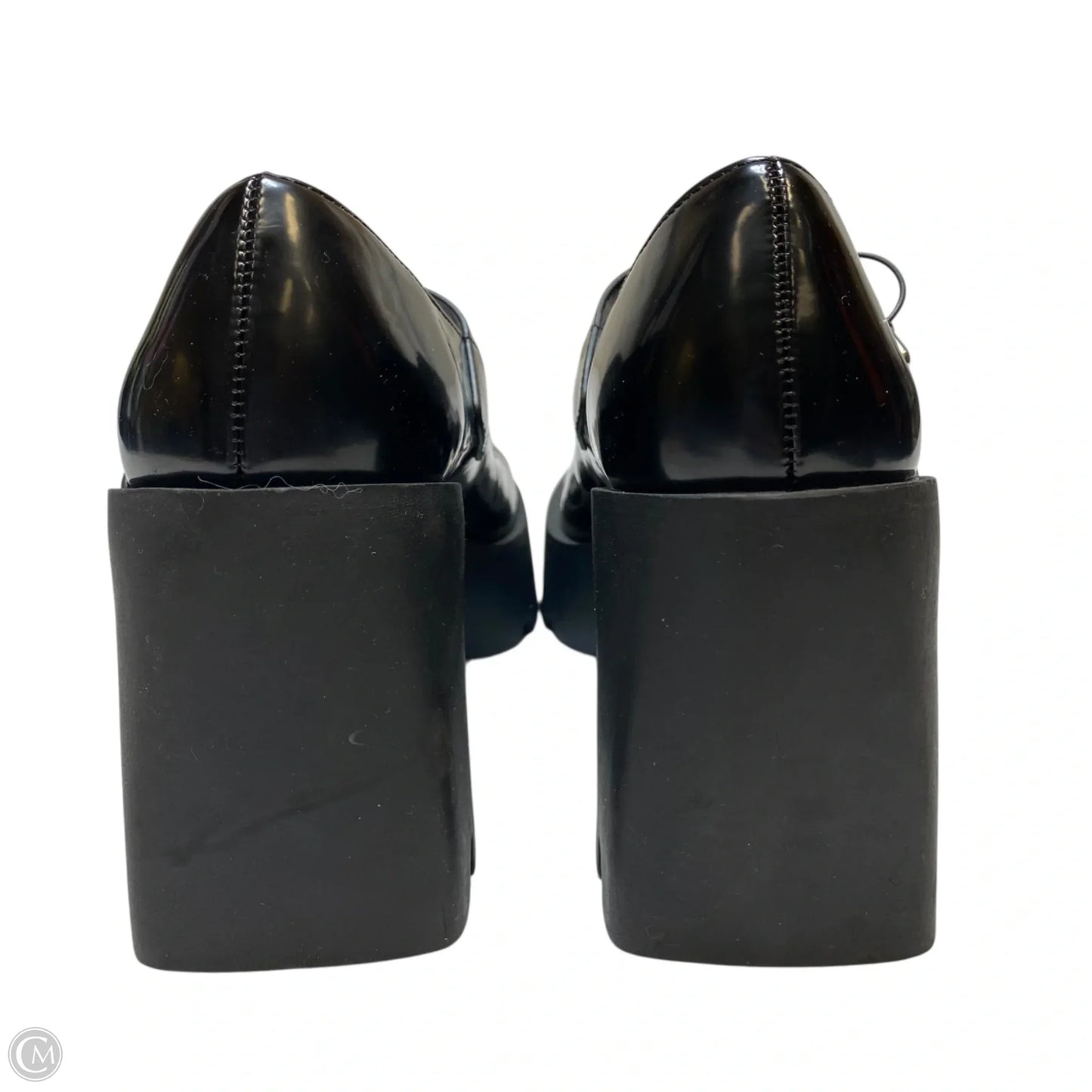 Shoes Heels Platform By Steve Madden In Black, Size: 8.5