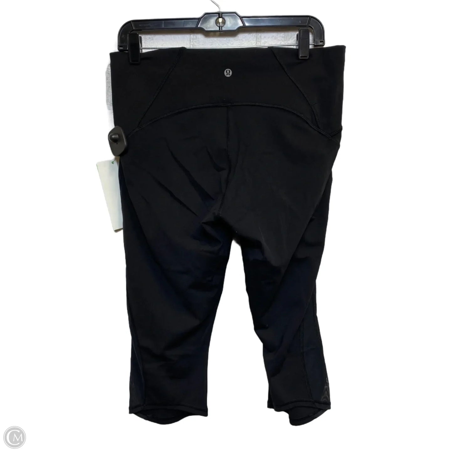 Athletic Leggings Capris By Lululemon In Black, Size: L