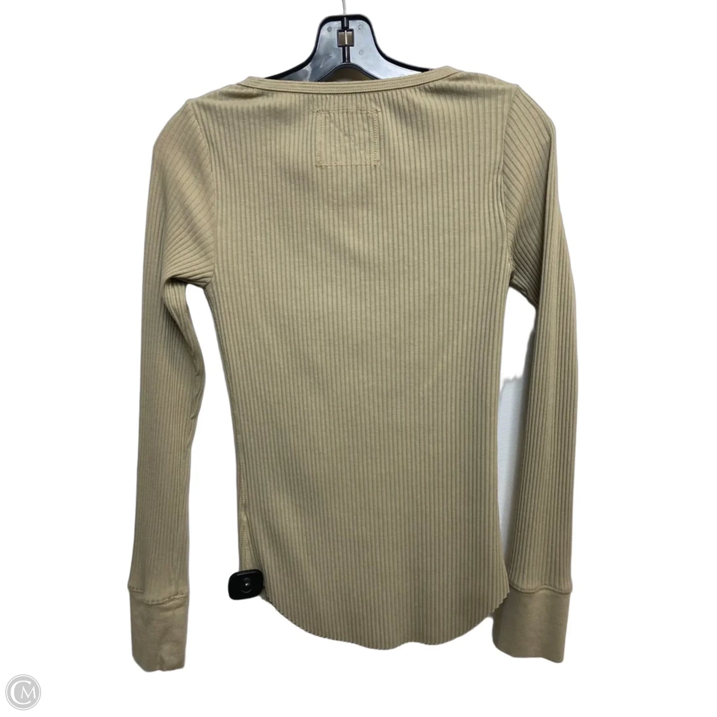 Top Long Sleeve By Aerie In Green, Size: M
