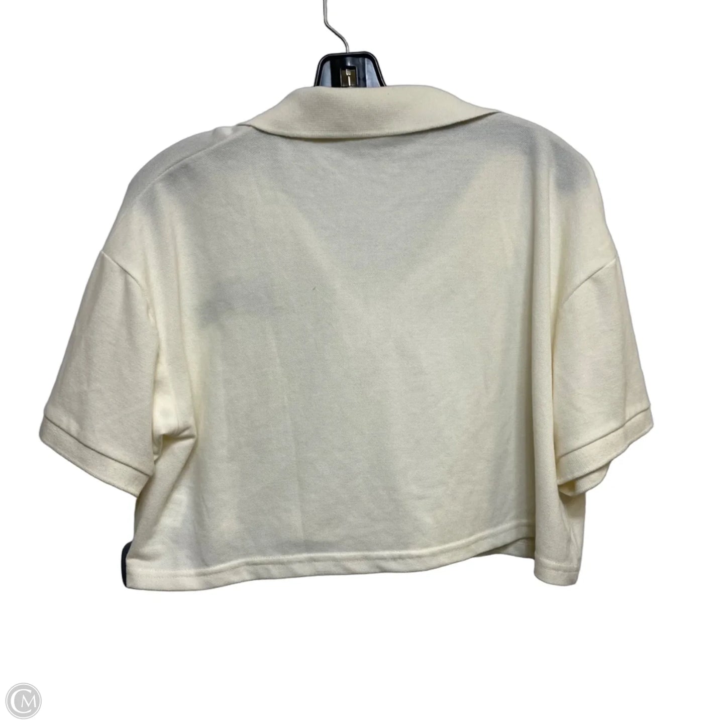 Top Short Sleeve By Riley & James In Cream, Size: Xl