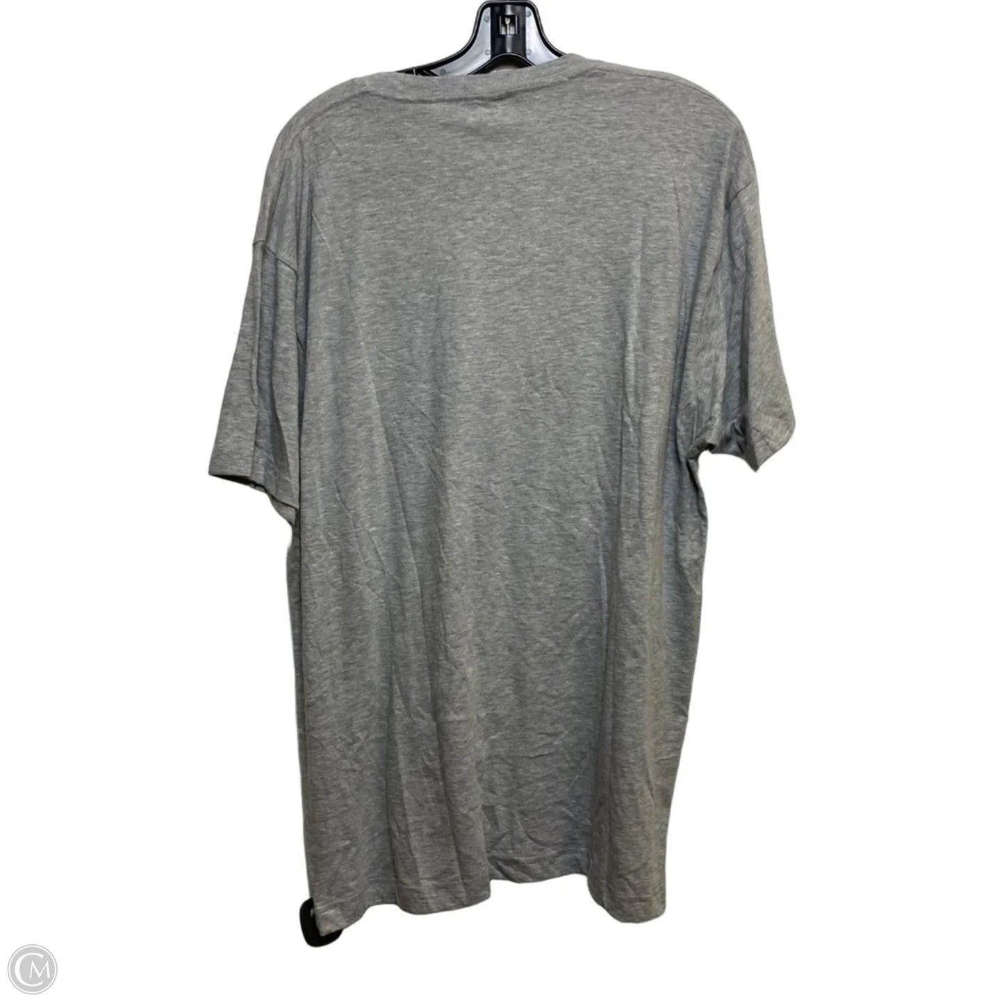 Top Short Sleeve By Tultex In Grey, Size: Xl