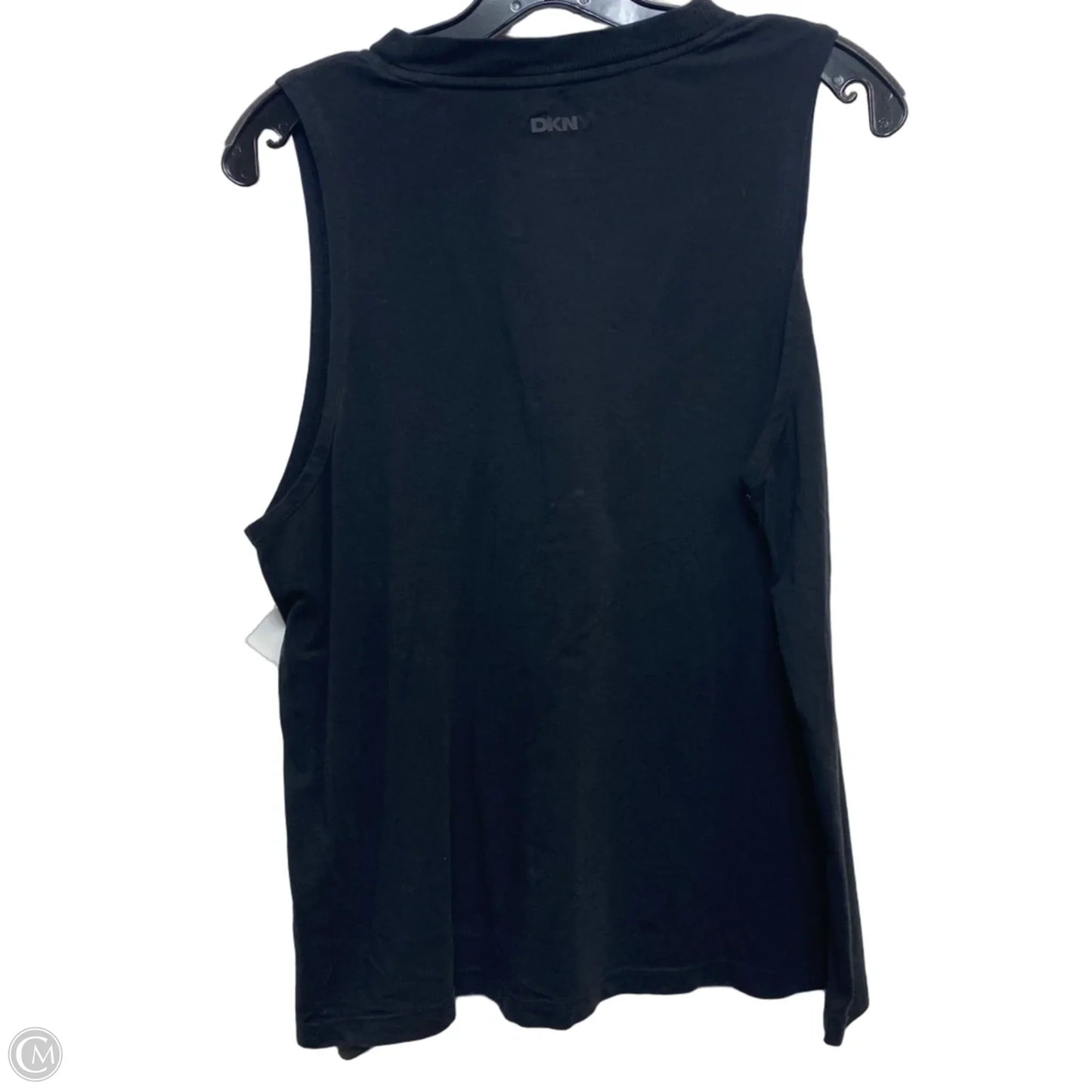 Athletic Tank Top By Dkny In Black, Size: L