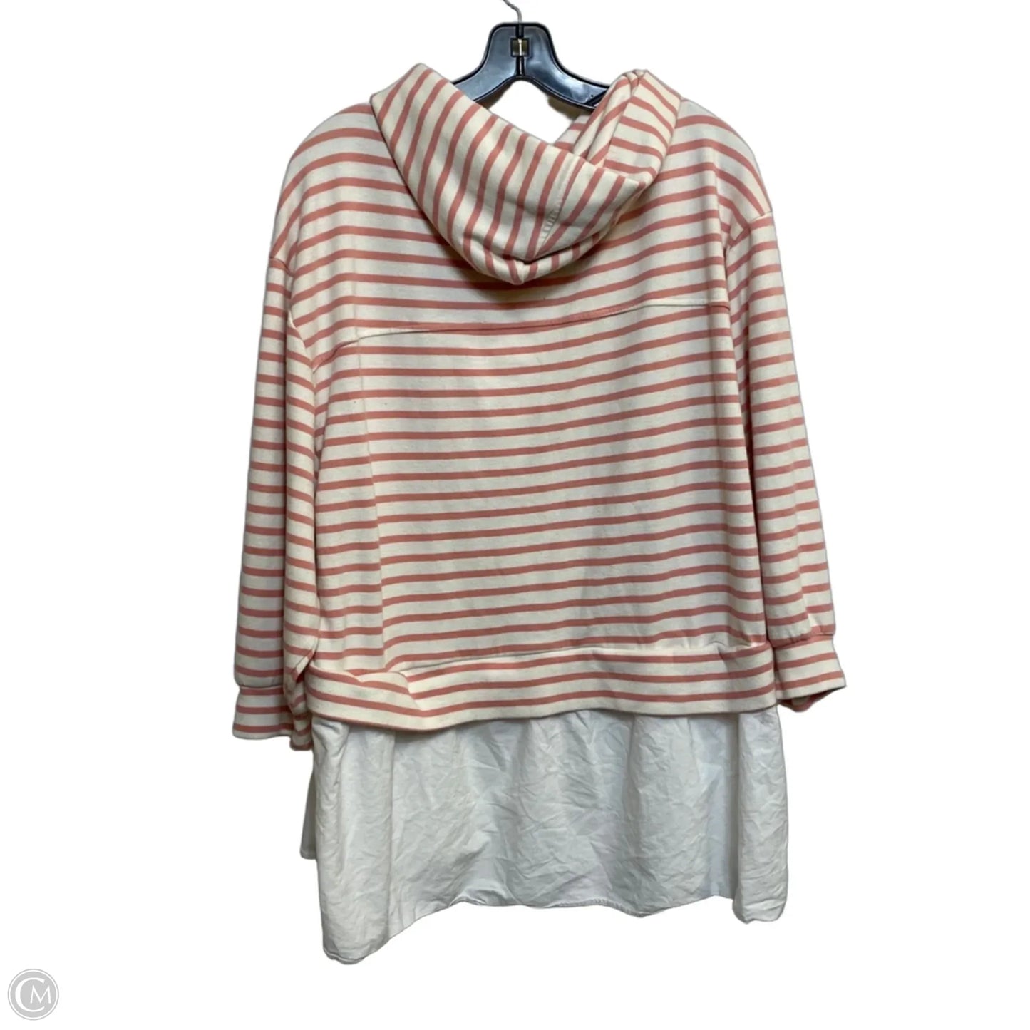 Dress Casual Short By Pilcro In Cream & Pink, Size: Mp