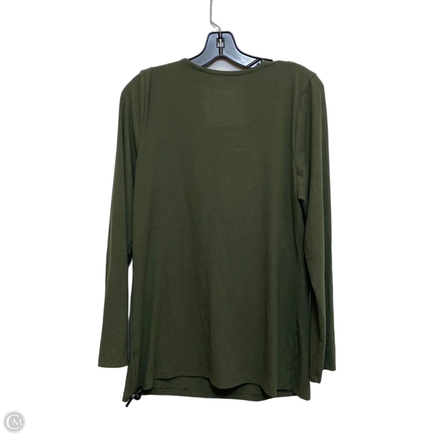 Top Long Sleeve By Torrid In Green, Size: 1x