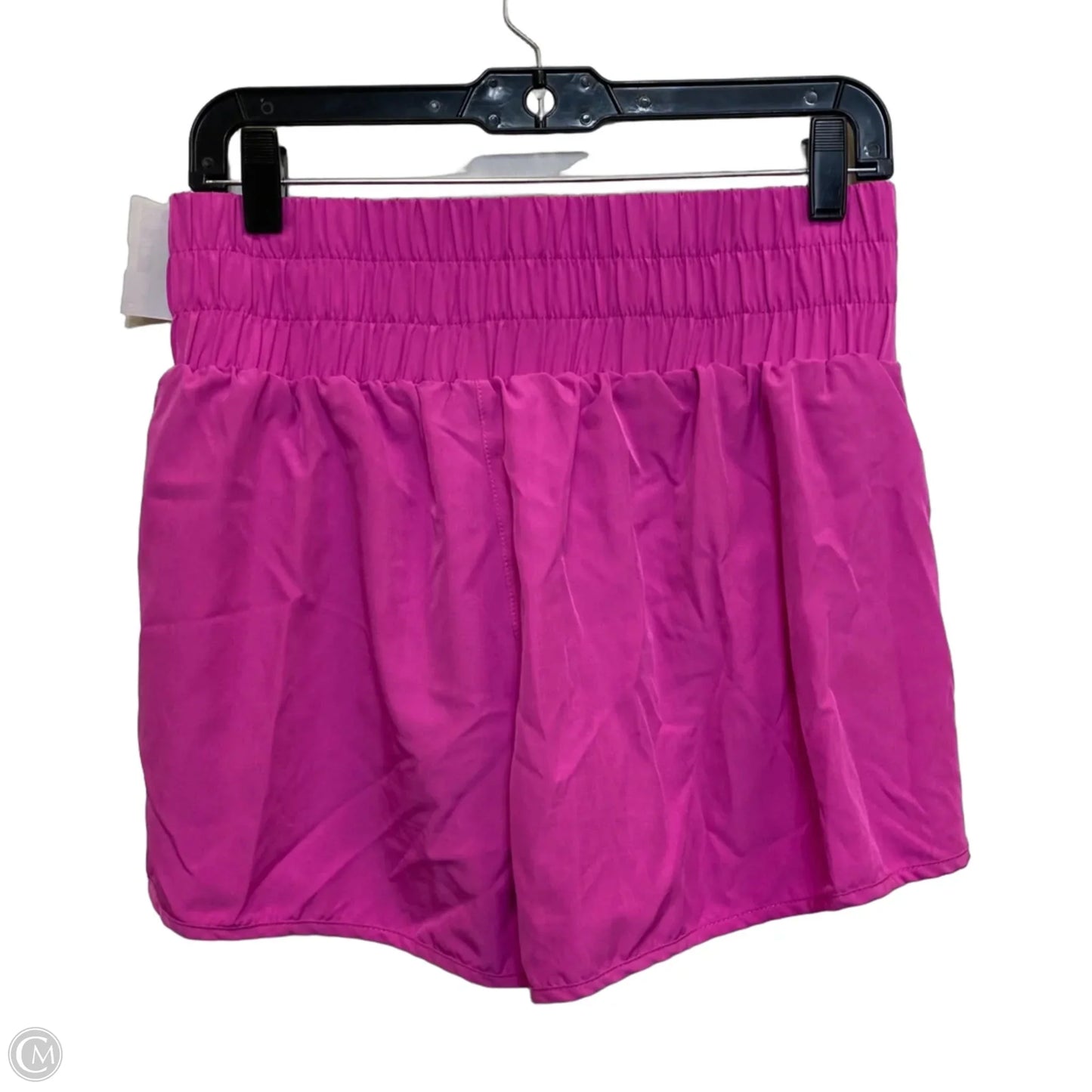 Athletic Shorts By Pink Lily In Pink, Size: L