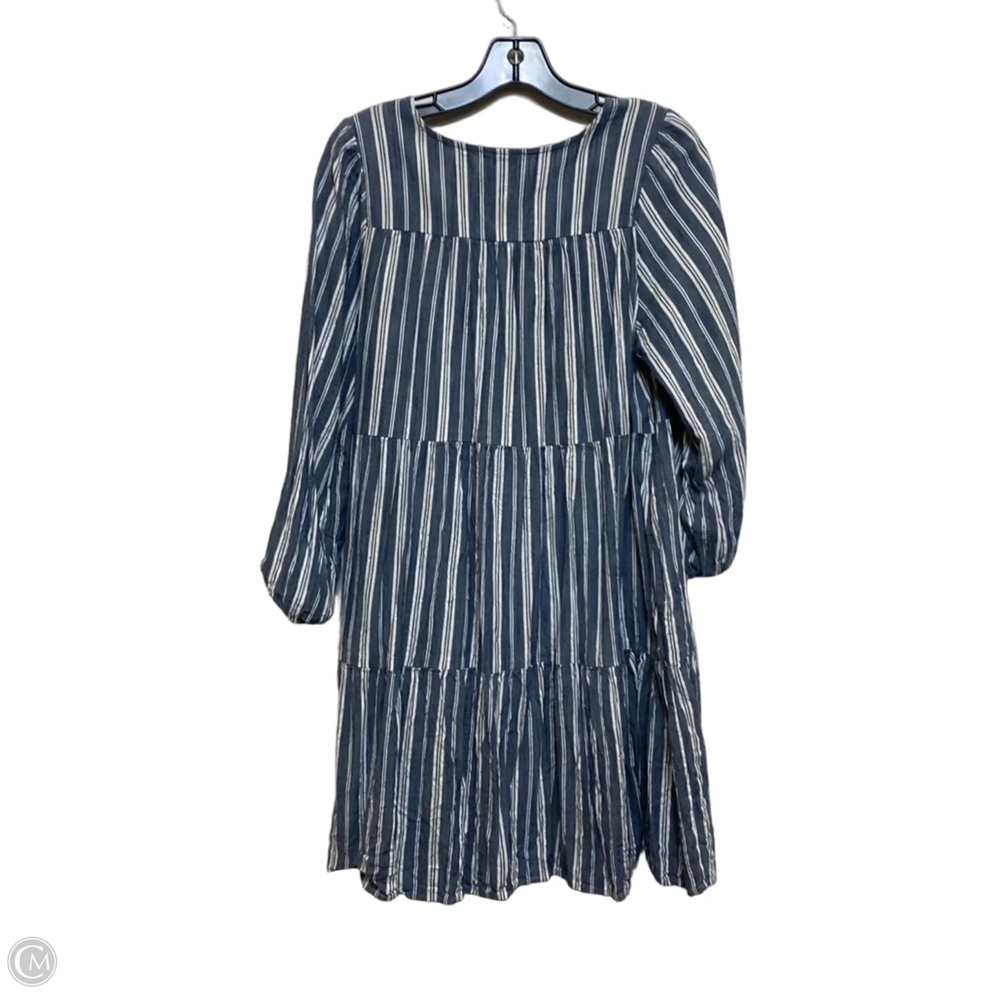 Dress Casual Short By Old Navy In Blue & White, Size: M