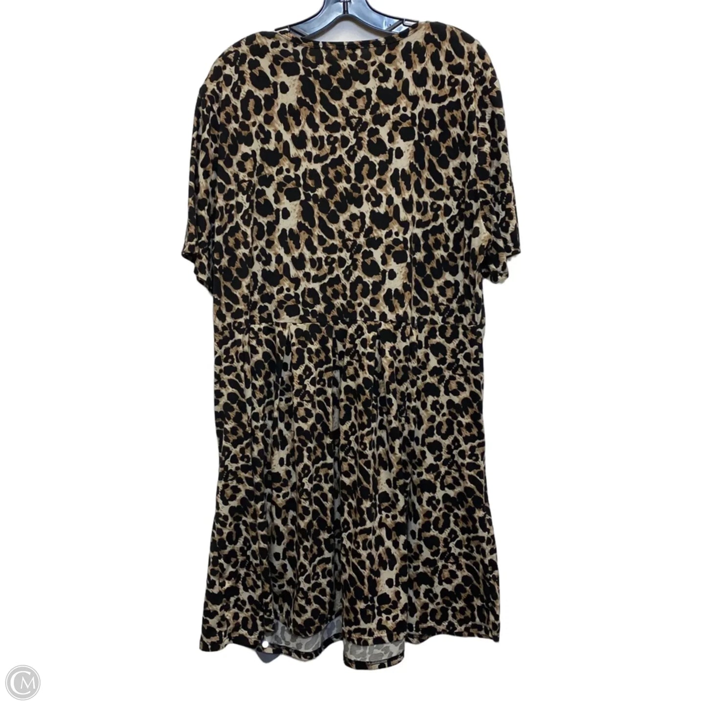 Dress Casual Short By Cmf In Animal Print, Size: 3x